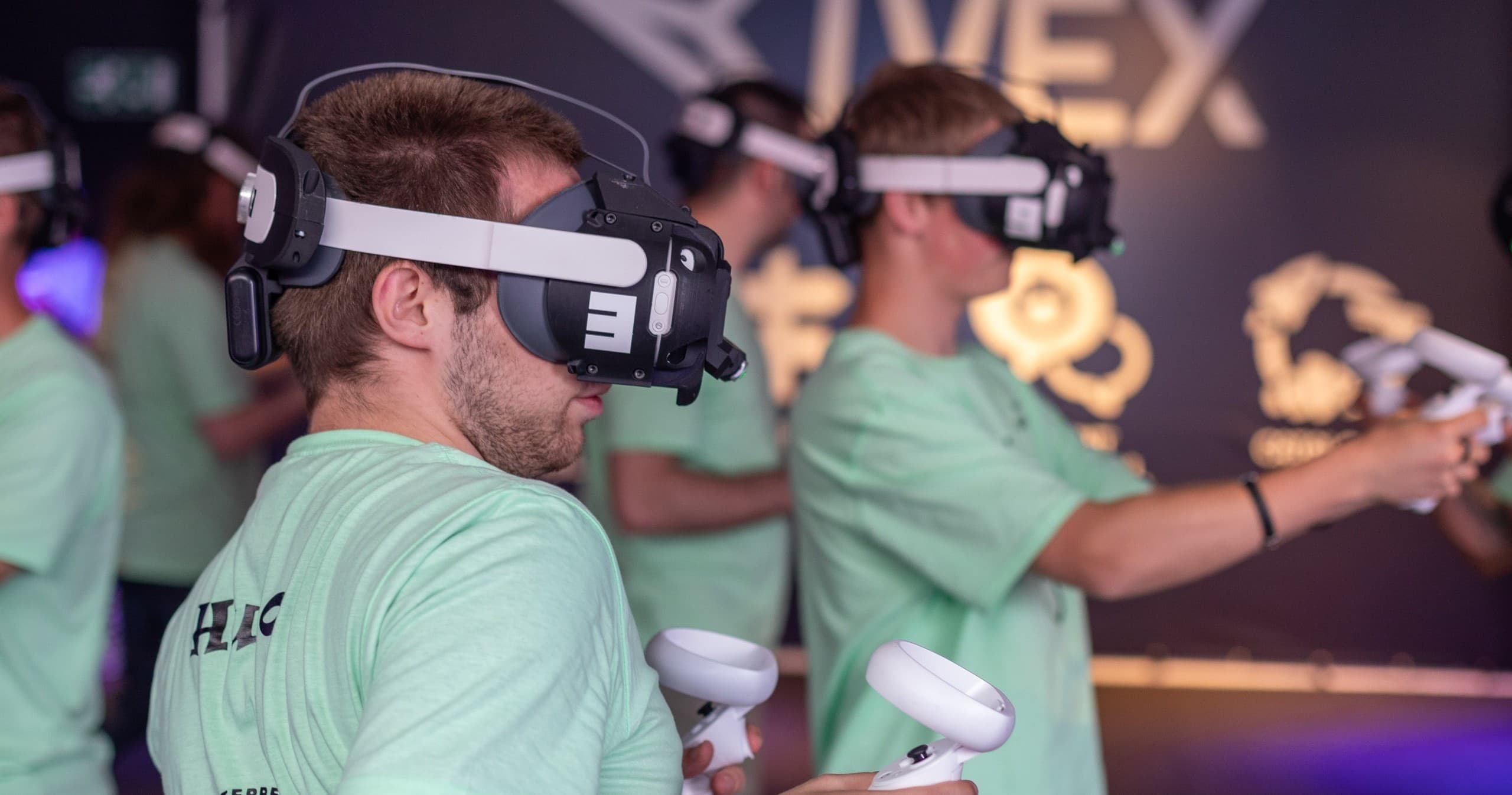 Virtual Reality Adventure at VEX Arena in Liège