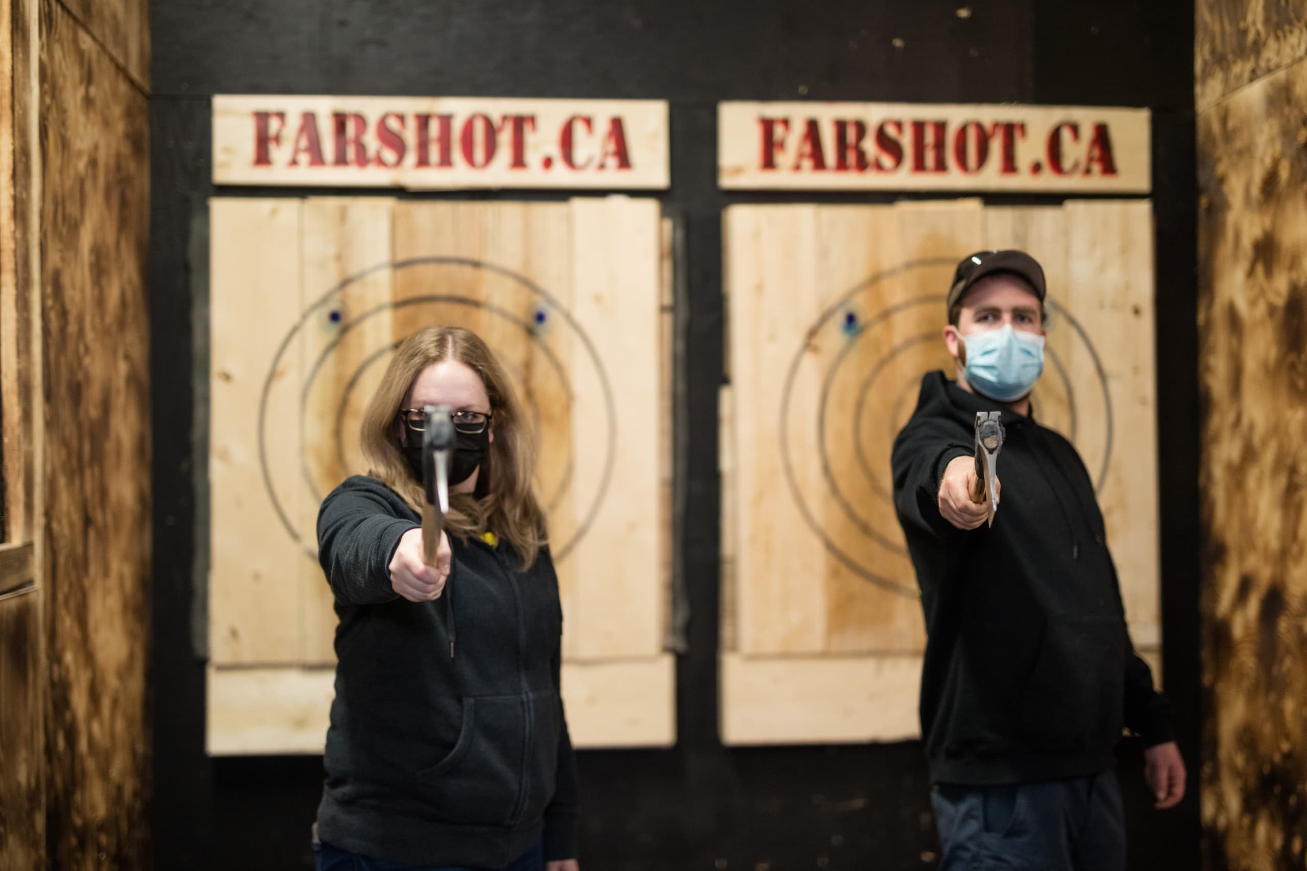 Axe Throwing Adventure at Far Shot Orangeville