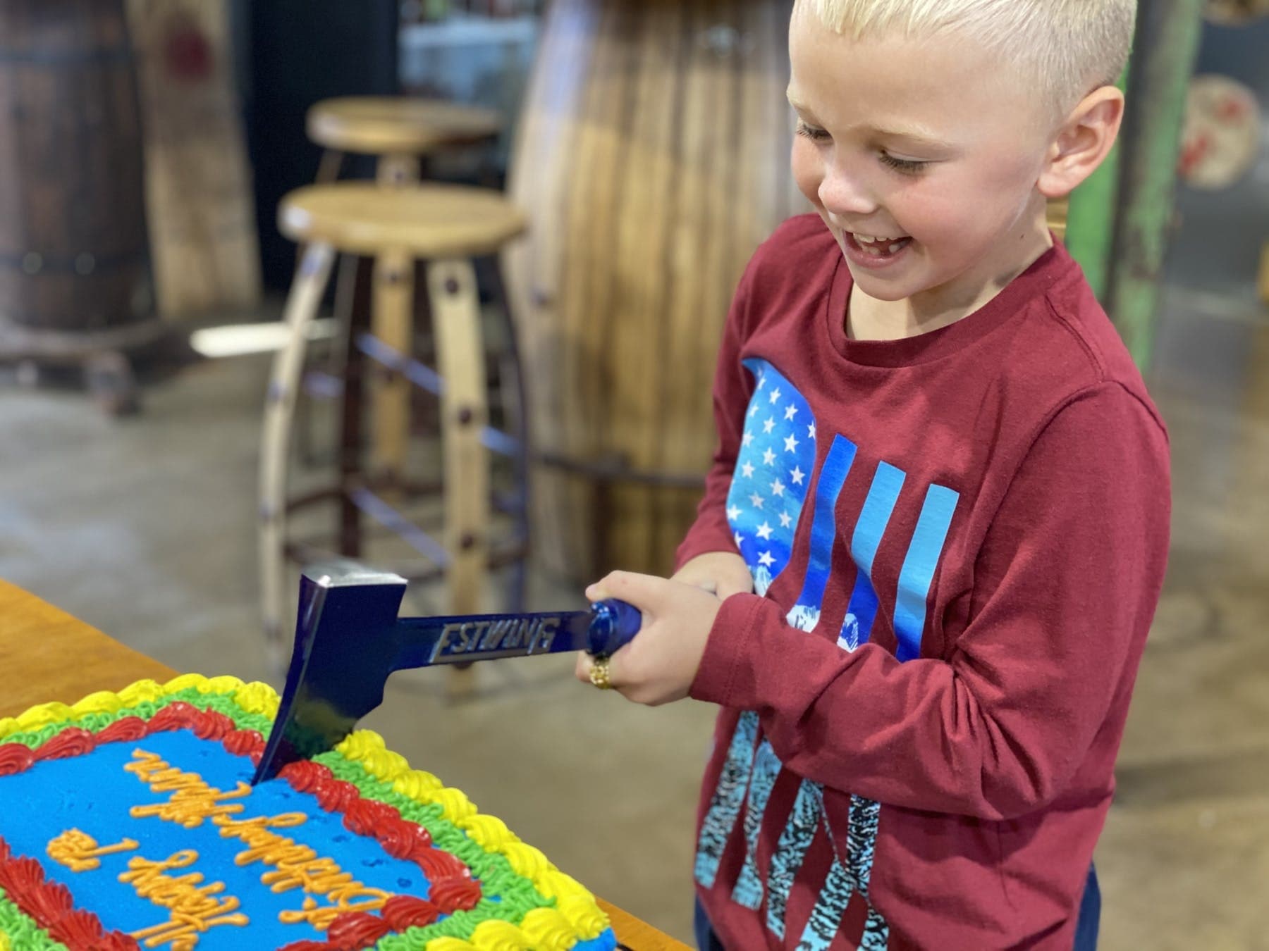 Axe Throwing at Mountain Man's: Urban Adventure in the Mountains
