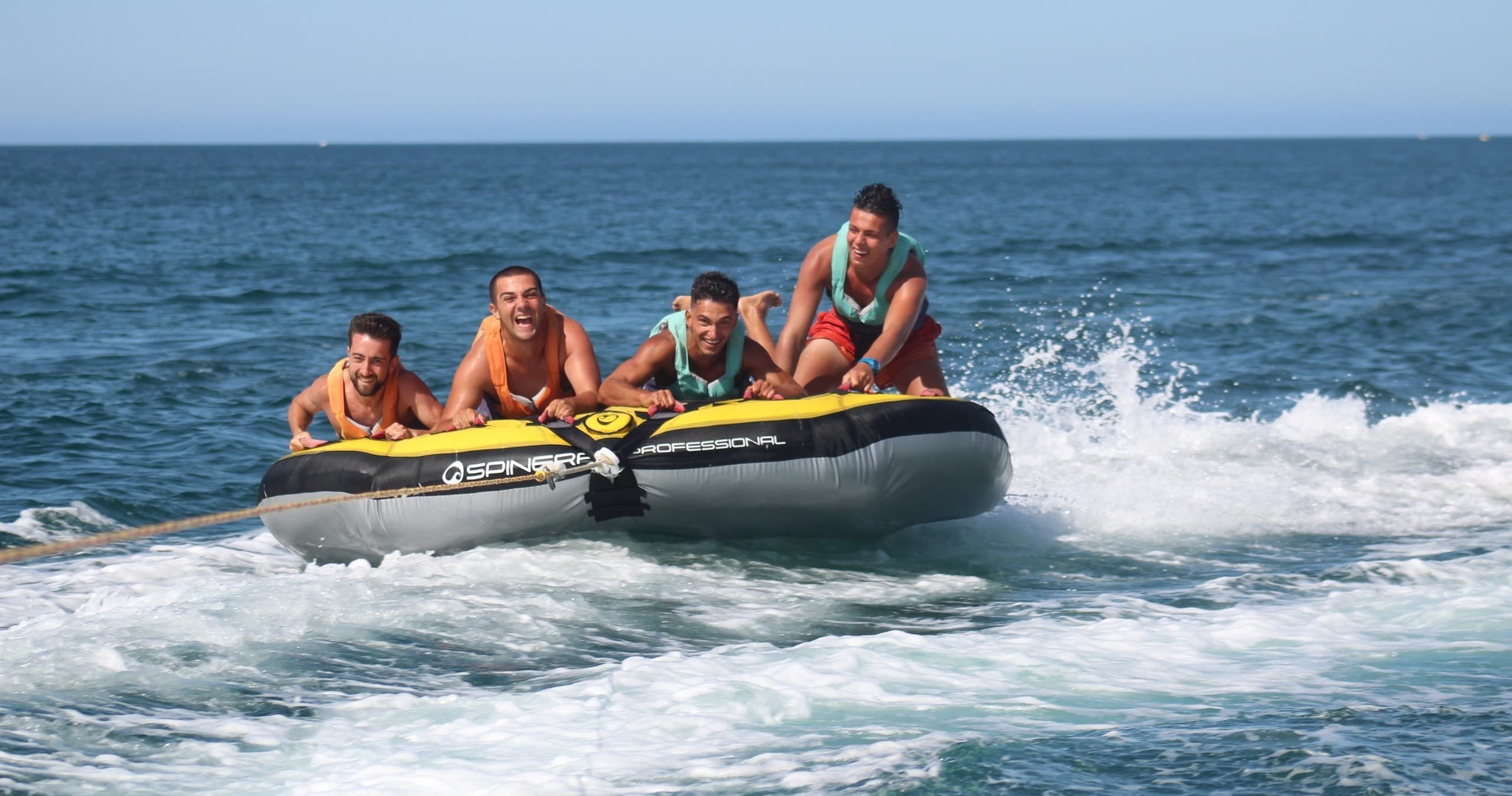 Crazy Cookie Towable Tube Ride with Moments Watersports Algarve