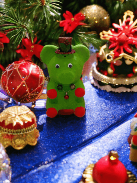 Creative Kids’ Clay Foam Christmas Bear Workshop in Fredericksburg, VA