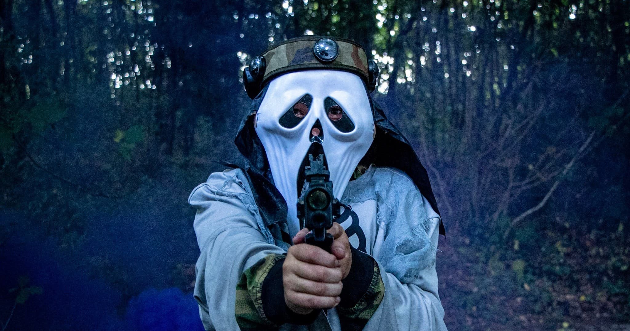 Land Adventures at New Forest Activities: Apocalypse Halloween Combat