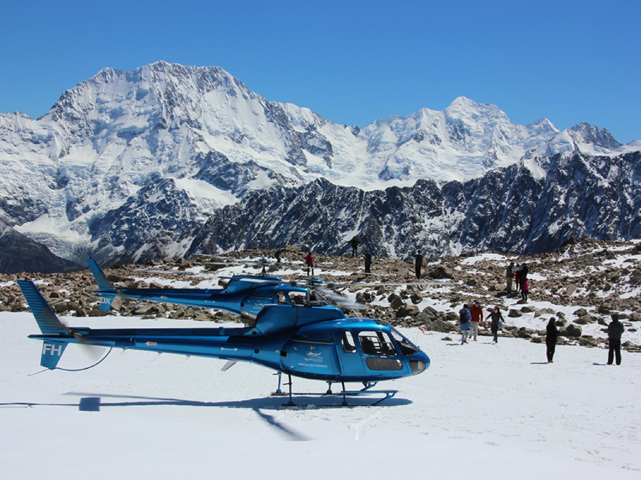 Ultimate Helicopter Adventure over Franz Josef: 3 Glaciers & Mt Cook Snow Landing