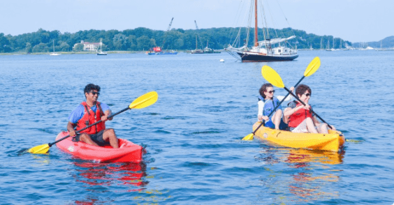 Water Activities & The WaterFront Center: Kayak & Paddleboard Adventure at Oyster Bay