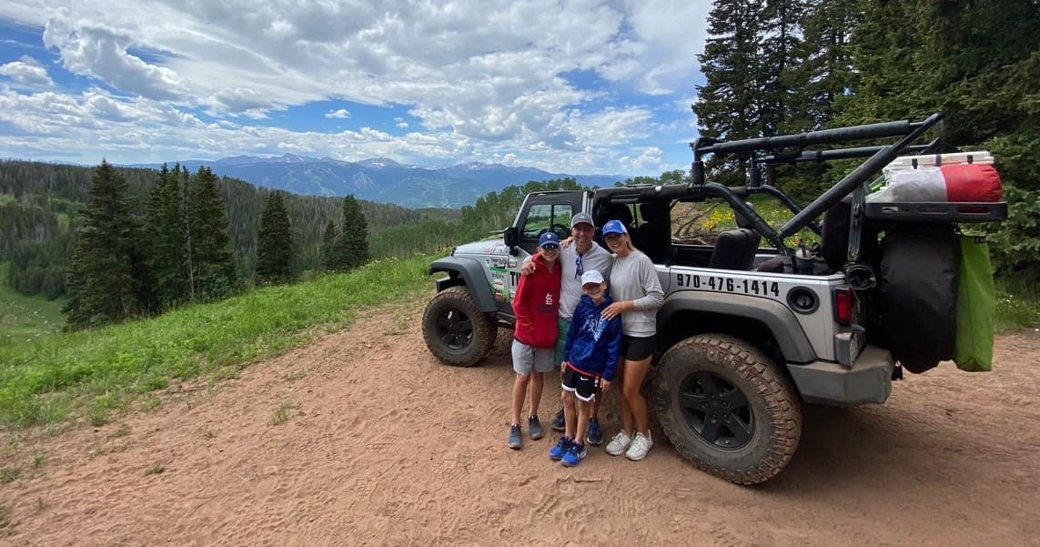 Red & White Mountain Off-Road Adventure with Vail 4x4 in Eagle