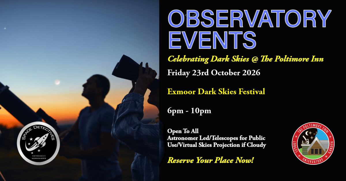 Stargaze Exmoor: Dark Sky Festival at North Molton Observatory