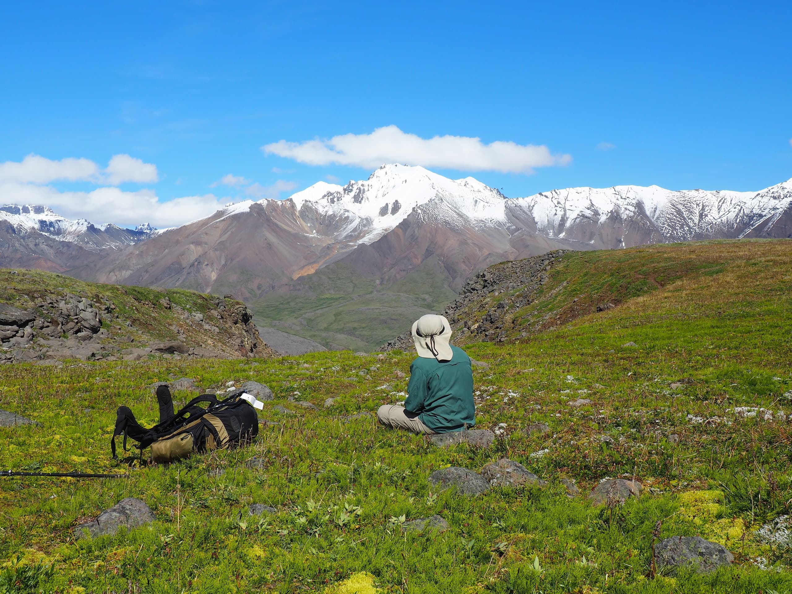 Land Adventures with St. Elias Alpine Guides in Wilderness