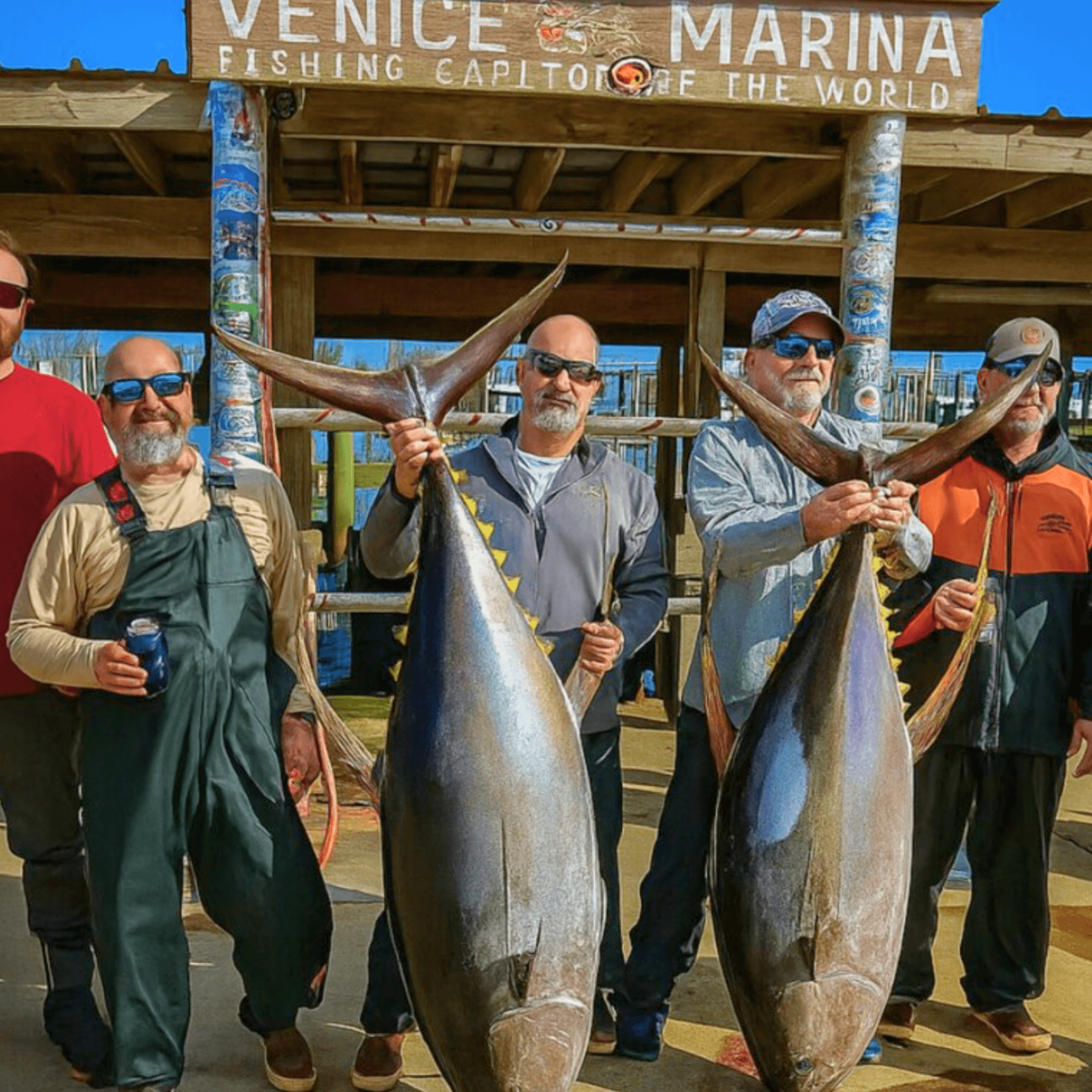 Fishing in Port Sulphur, Louisiana