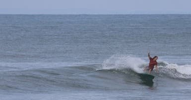Water Activities at Eternal Wave Surf Shop: Ride the Waves with a 7'3" Longboard