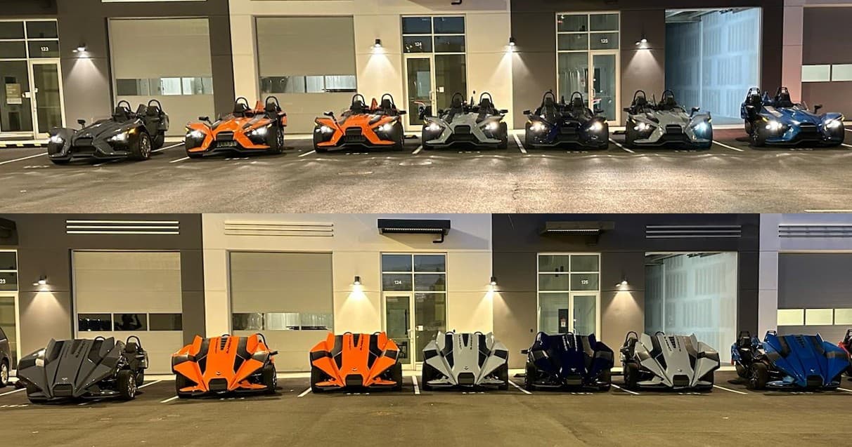 Outdoor Adventures with Polaris Slingshots in Vancouver