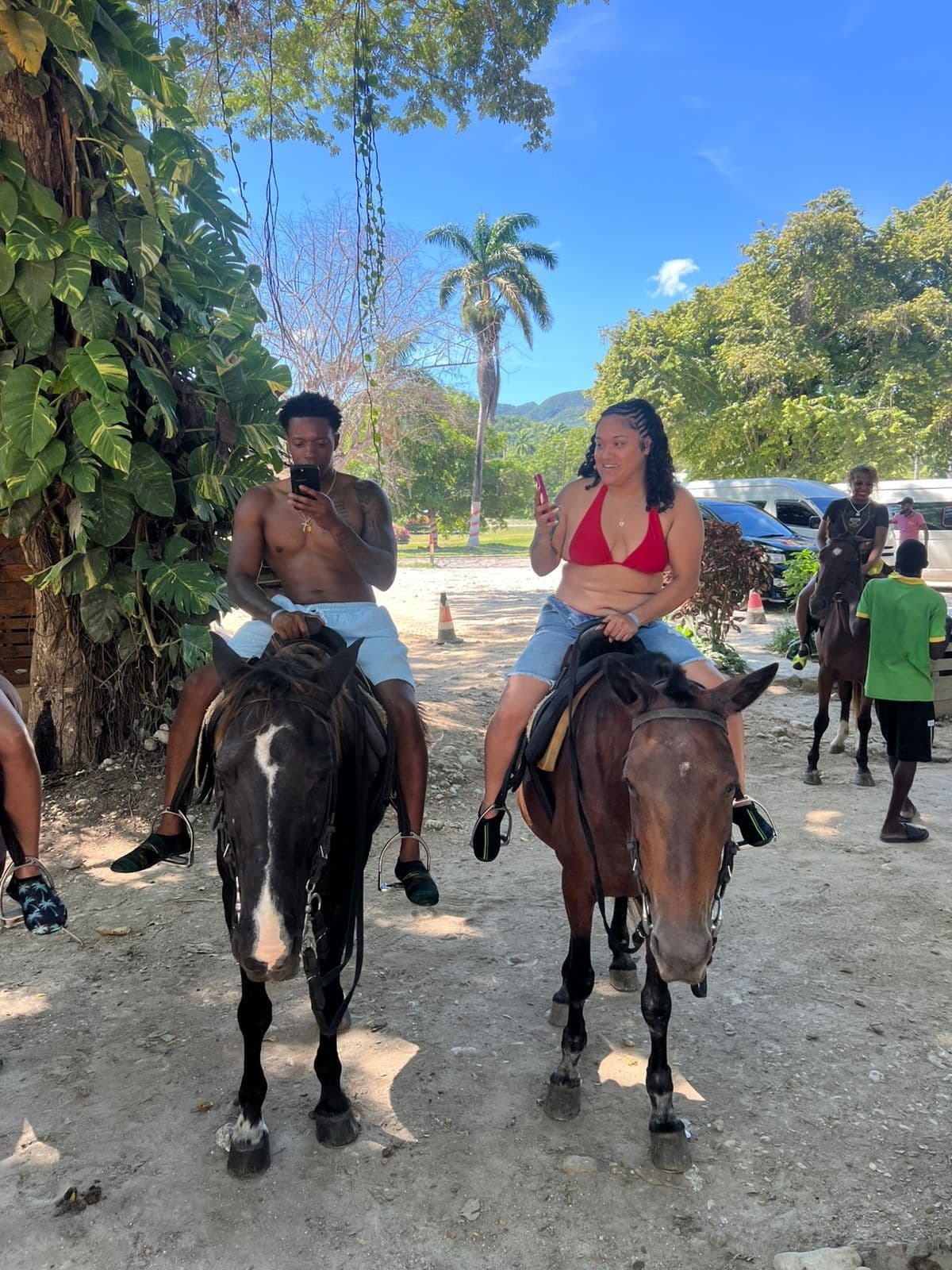 Ocho Rios Zip Line and Horseback Adventure with Blue Hole Swim photo 4