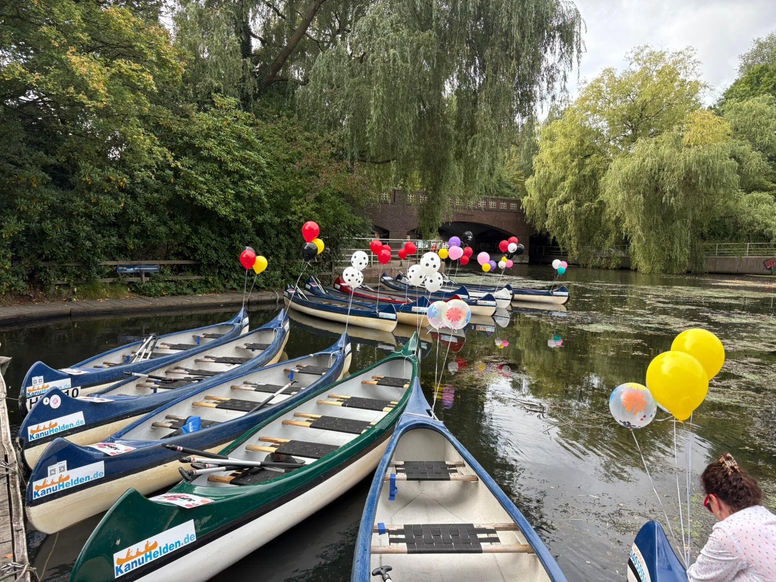Langstrecken-Alstertour: 5-Hour Alster Canoe Route from Klein Borstel to Außenalster