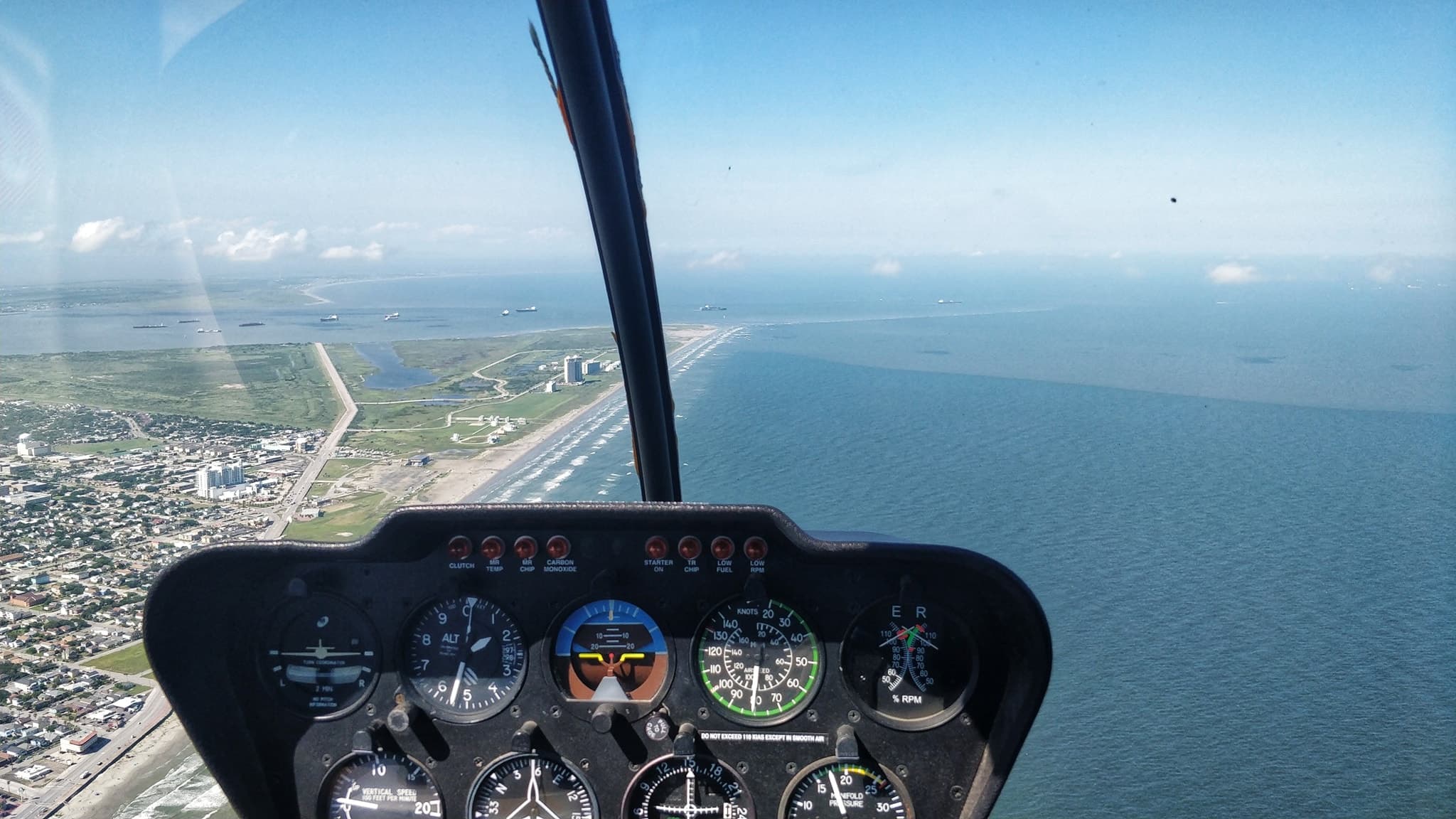 Private Sea Life Helicopter Tour at Crystal Beach TX