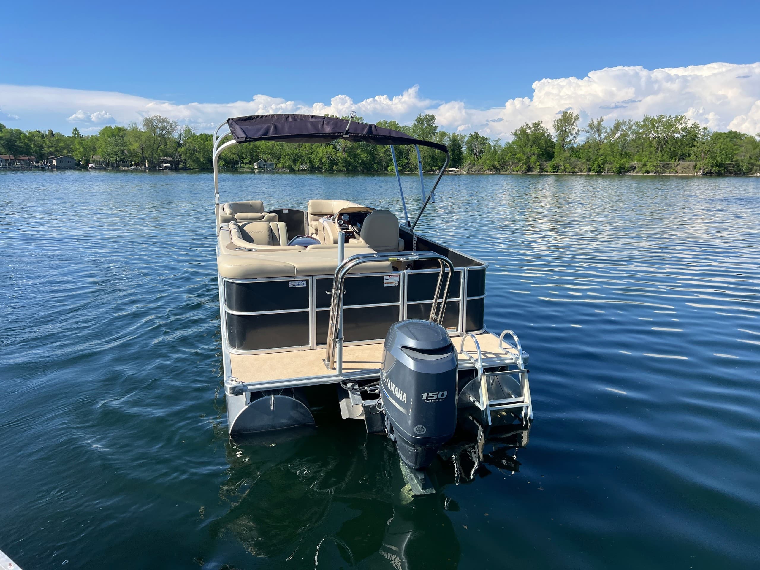 Exploring Alexandria’s Lakes Aboard a 23’ Sylvan Pontoon (150hp) — Delivered Boat Rentals photo 2