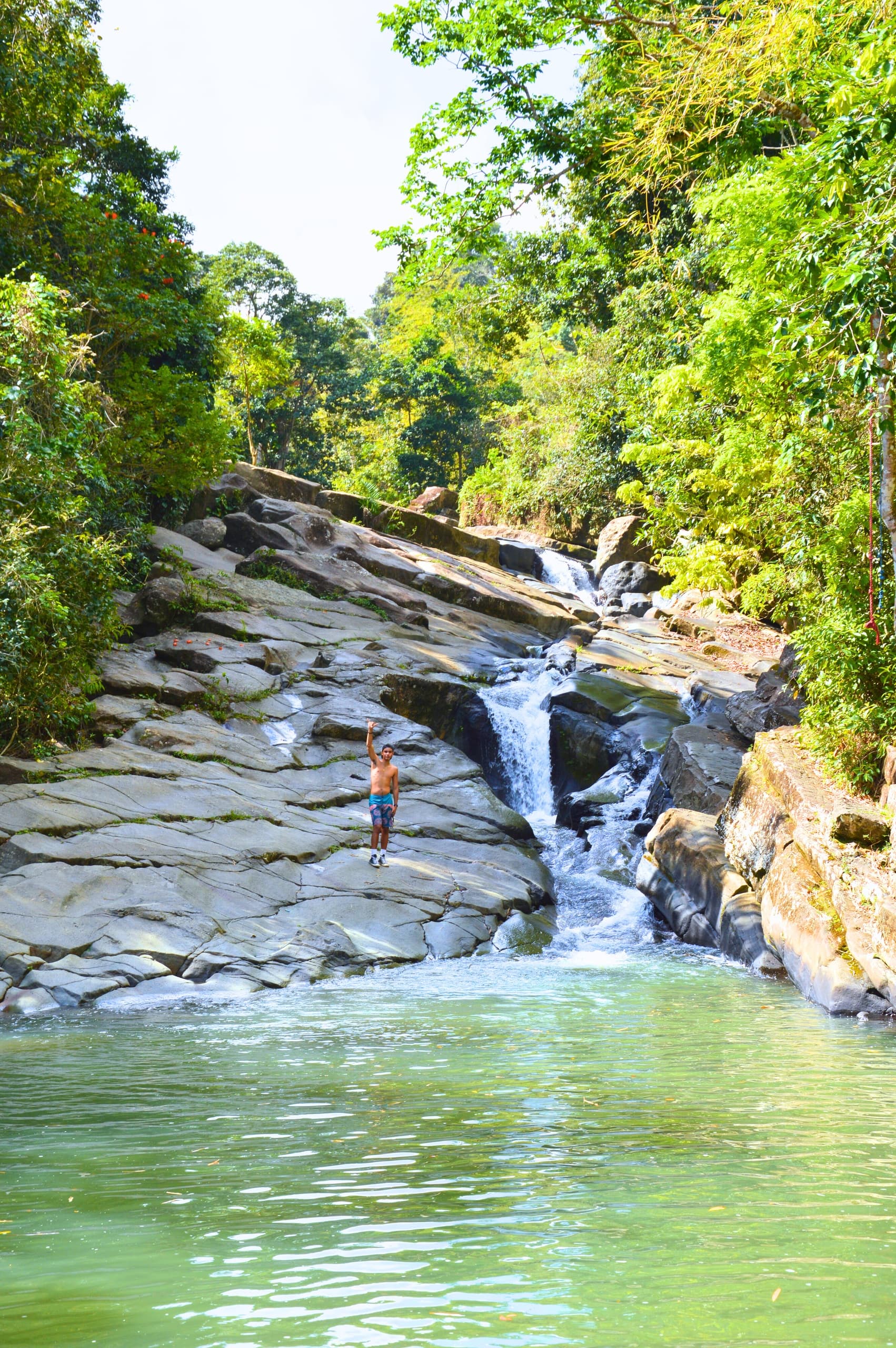 Slide and Swim: Puerto Rico Rainforest Rivers & Natural Rock Waterslides photo 1