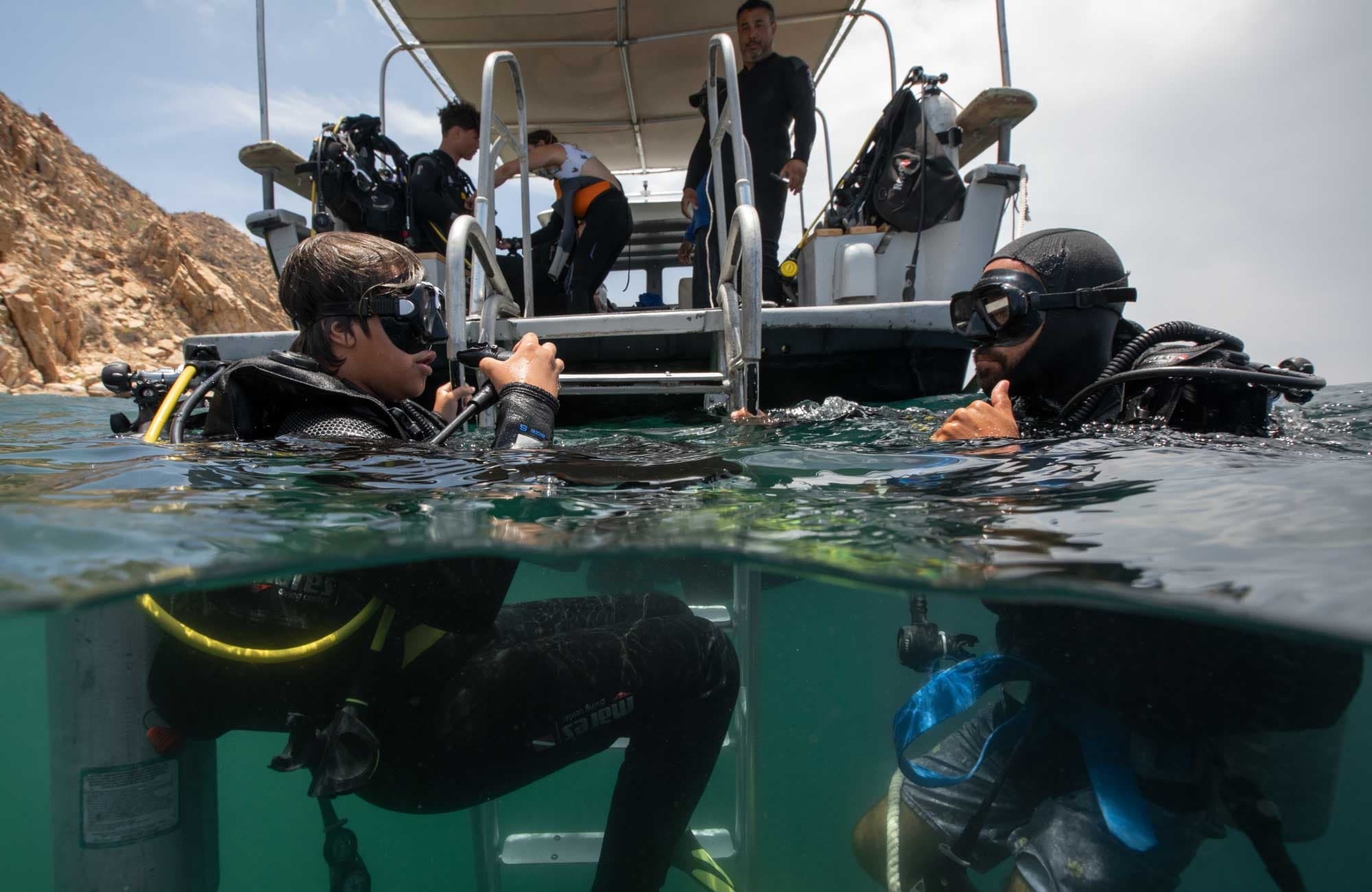 Scuba Diving Introduction in Cabo San Lucas