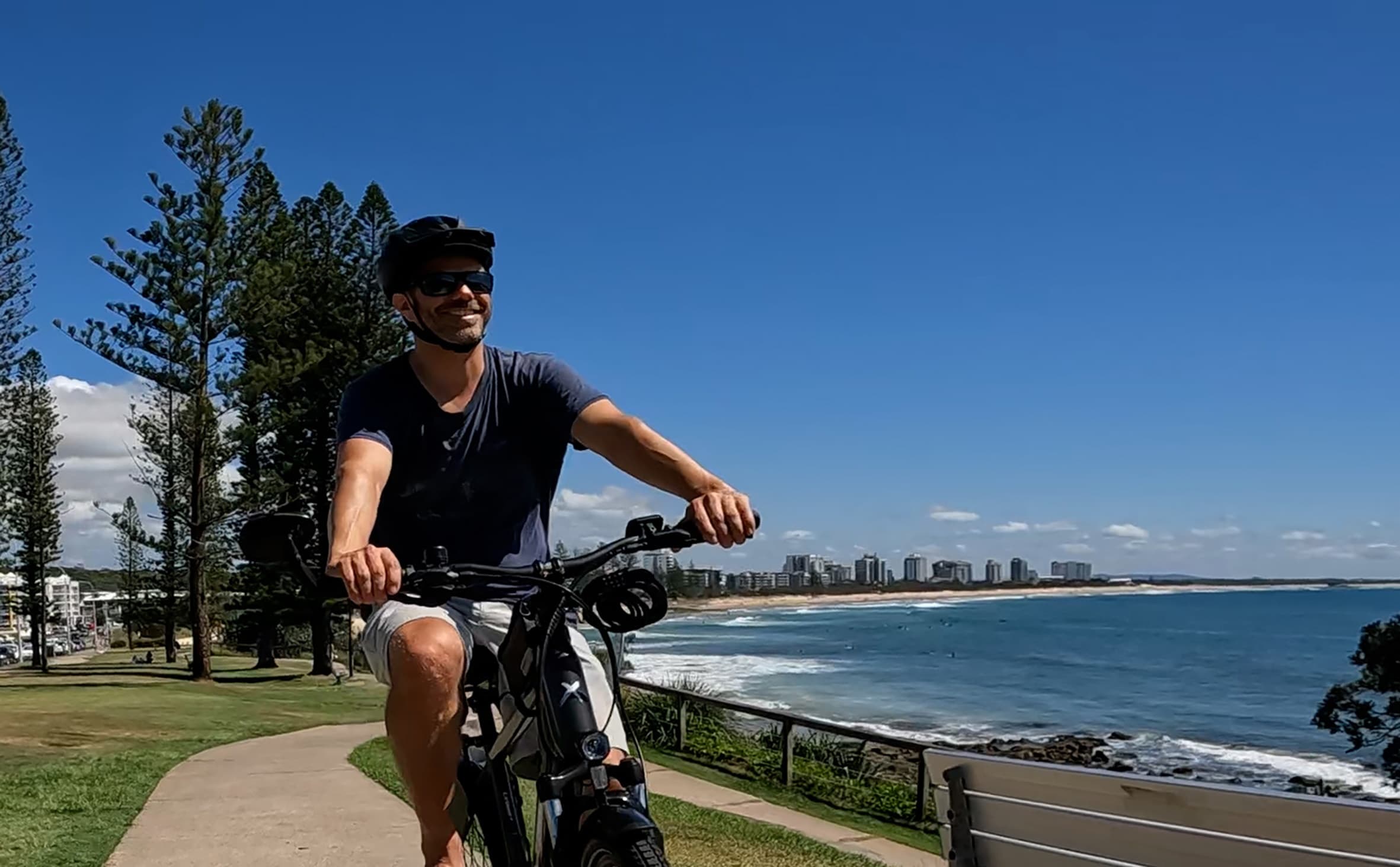 Sunshine Coast Coastal e-Bike Tour by Ecotekk