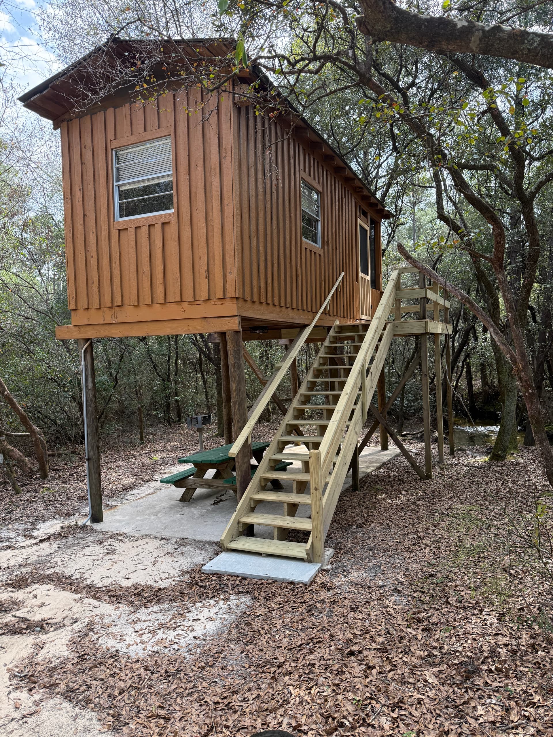 Juniper Cabin Glamping Escape in Milton, Florida