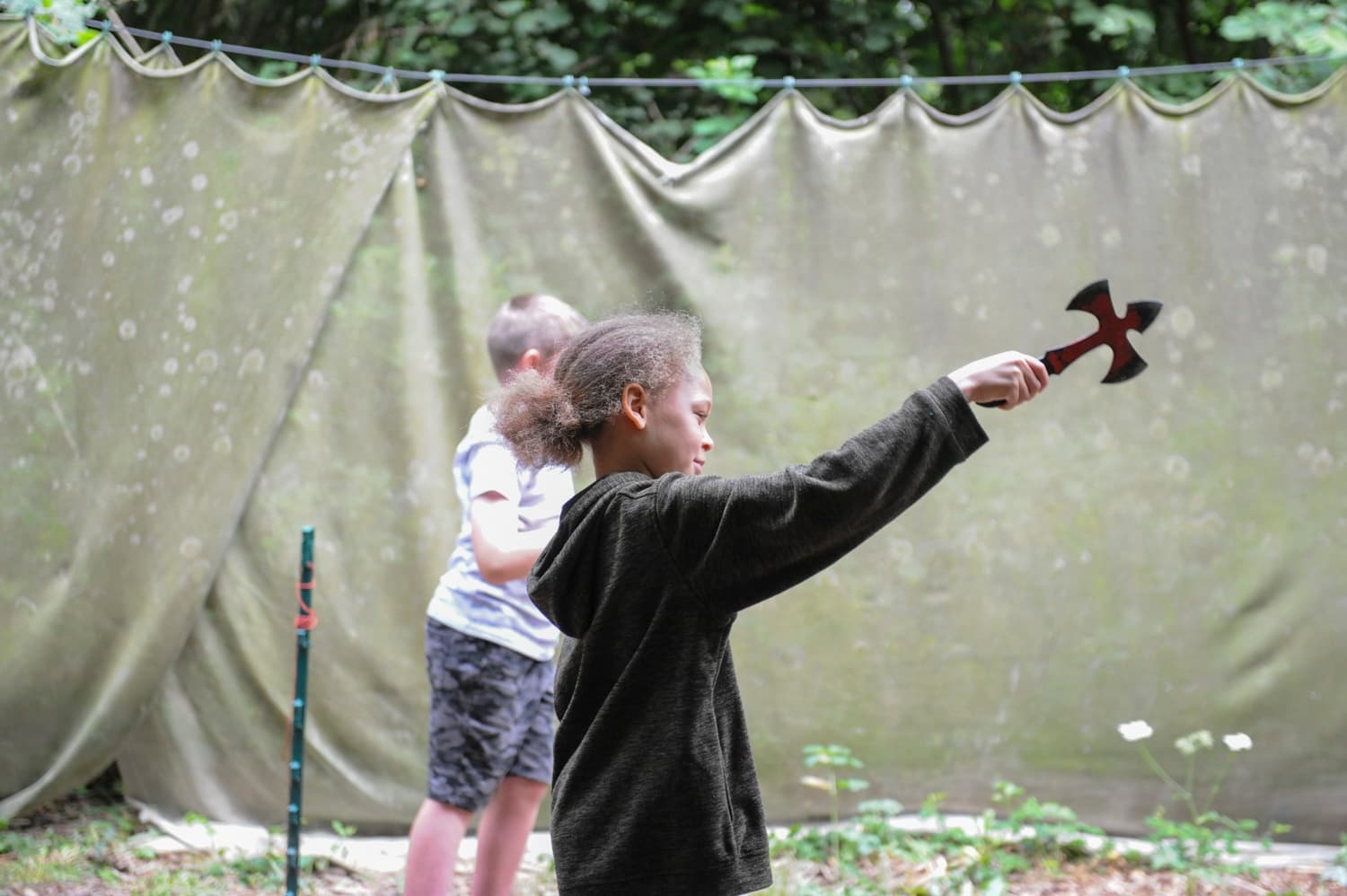 Axe Throwing & Archery at Brokerswood by Wiltshire Outdoor Learning