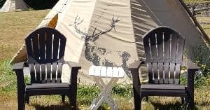 Land Adventures at AYH Ranch: Deer Standard Teepee Experience