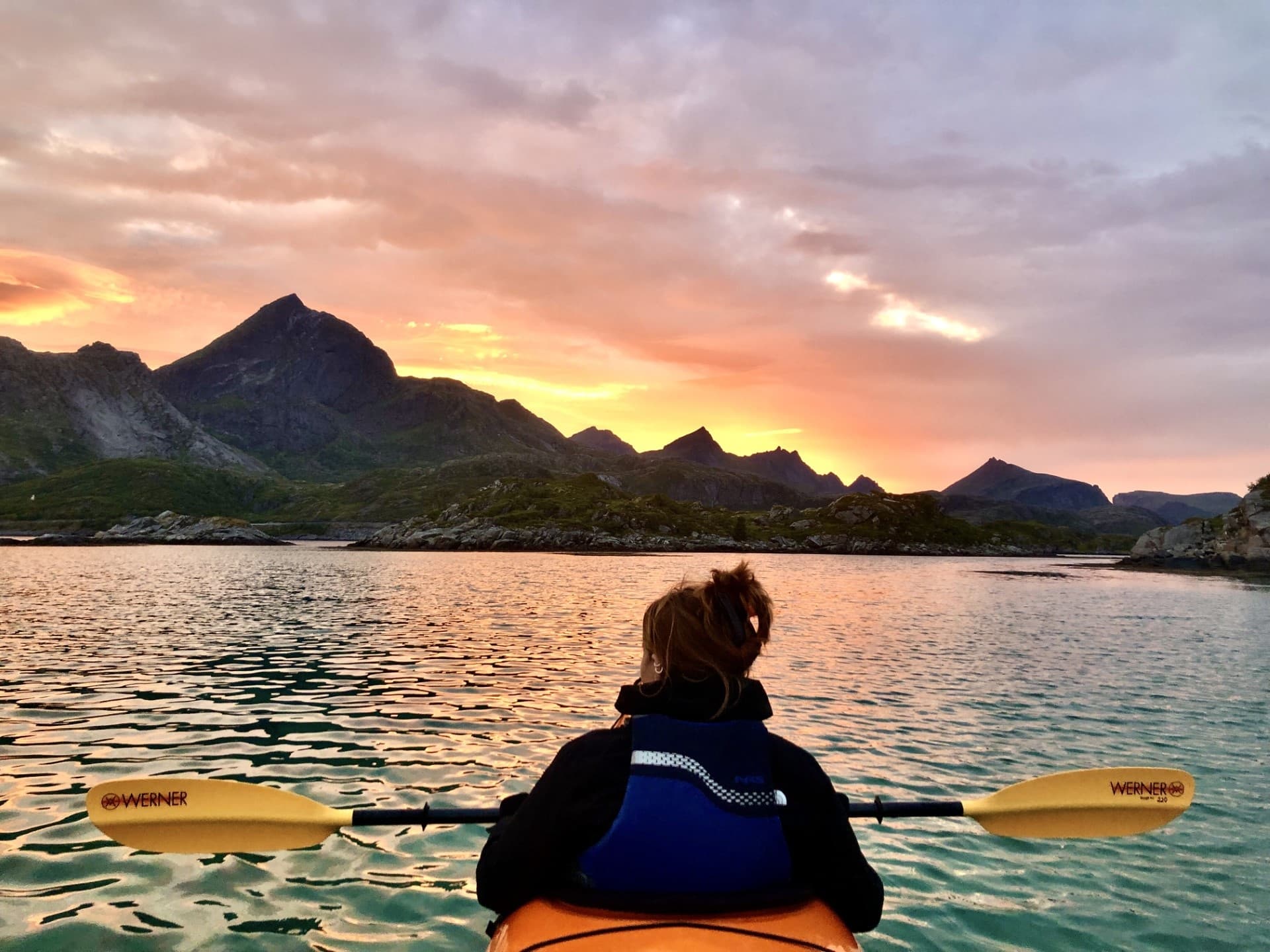 Water Activities & Lofoten Arctic Adventures: Evening Kayak in Norway