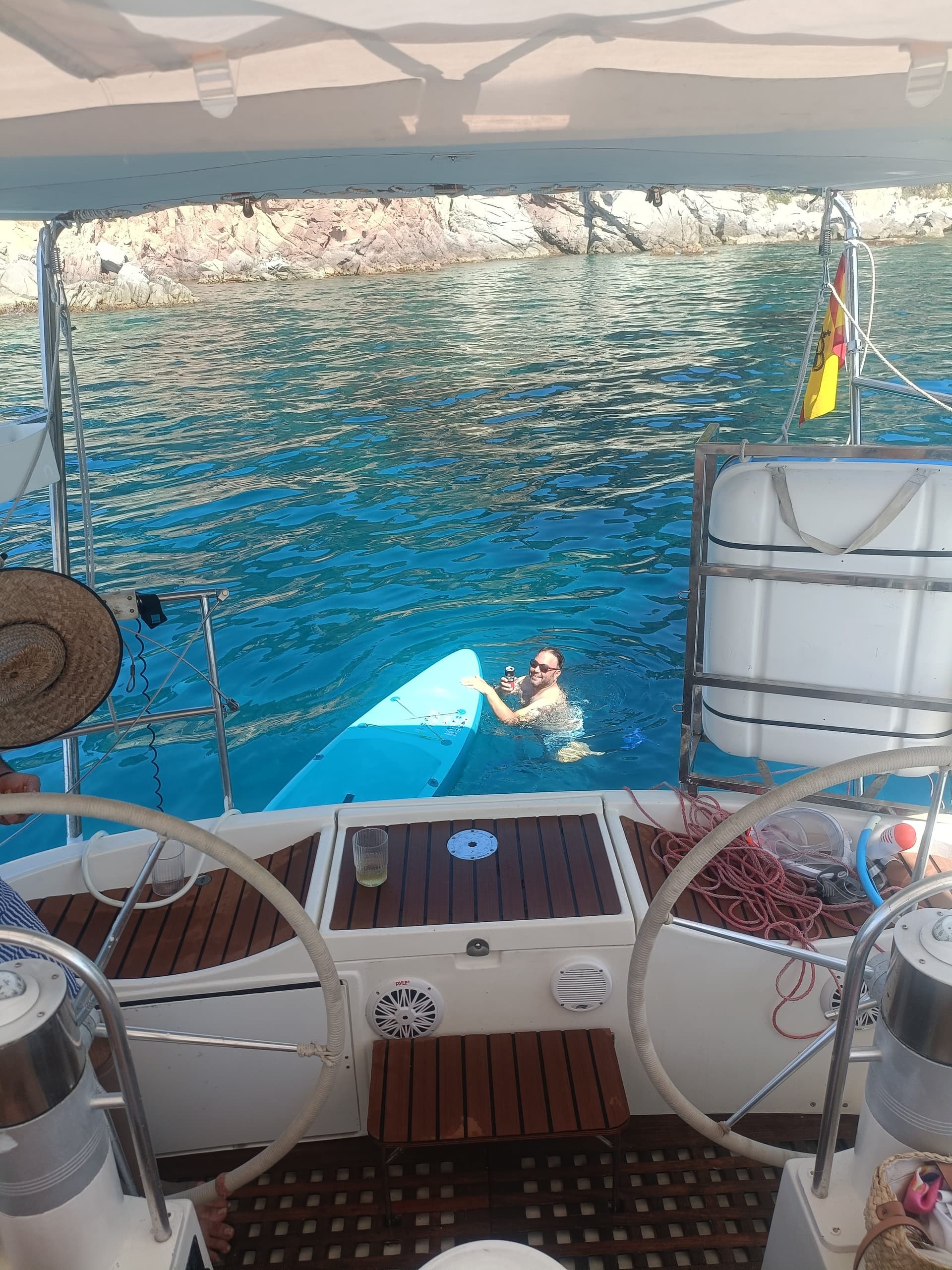 Sail-and-See Blanes Fireworks Cruise with Swimming and Cava photo 3