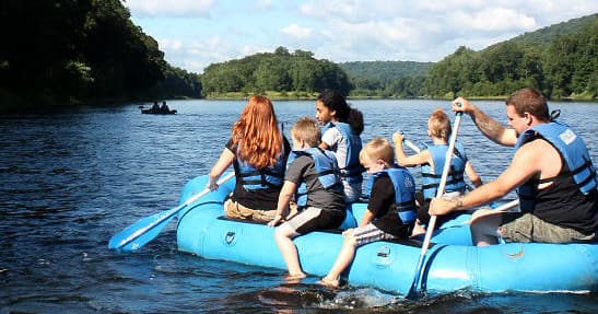 Thrilling Delaware River Rafting Adventures from Shawnee Inn