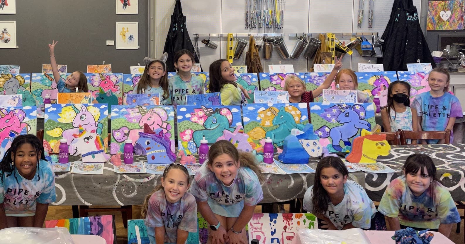 Kids Art Camps in Plano by Pipe & Palette: Creative Outdoor Fun
