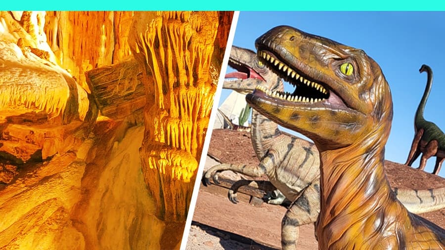 Crystal Cave Adventure: Cave Tour & Dino Trail in Springfield