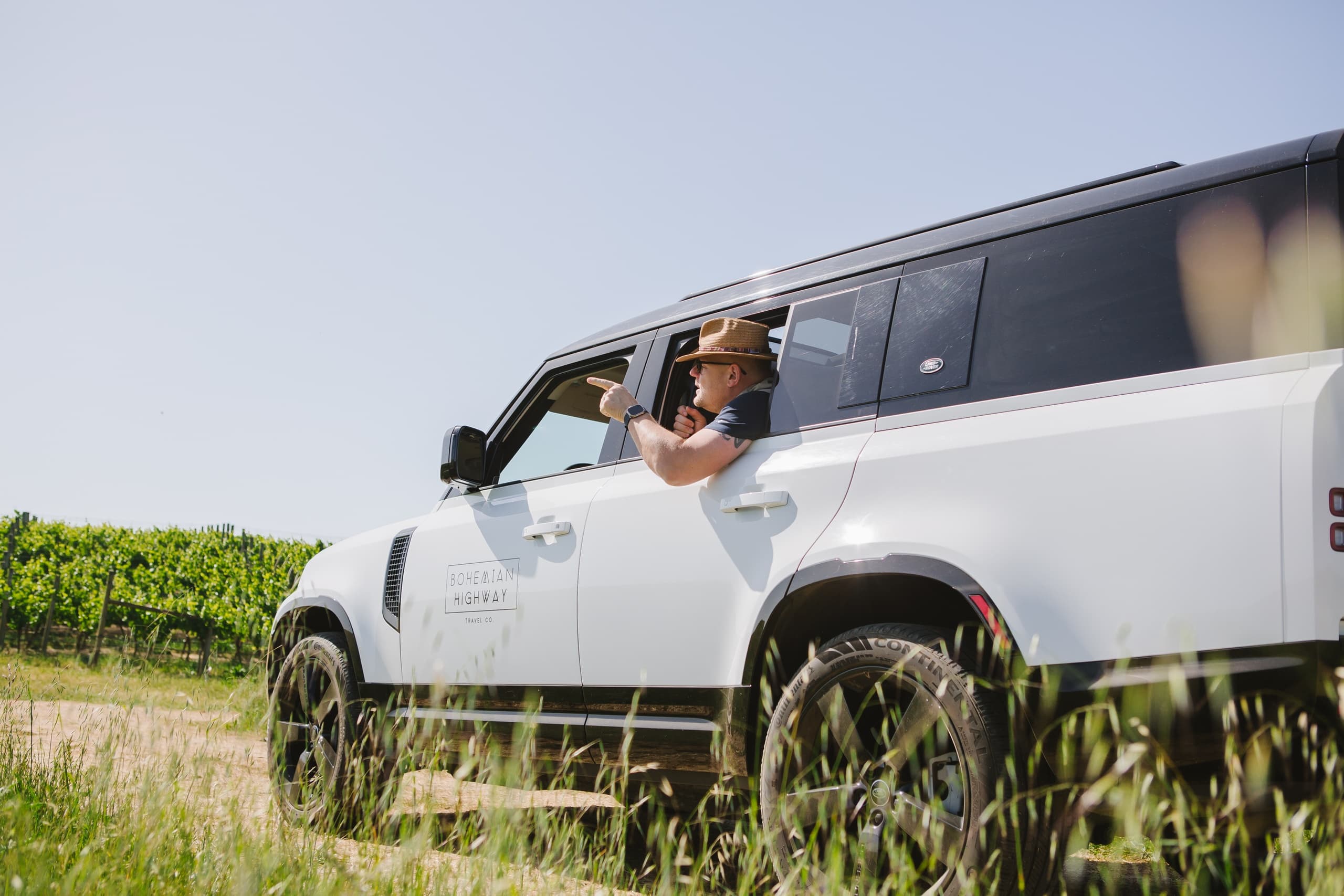 Private Land Rover Driver Tour in Sonoma, California