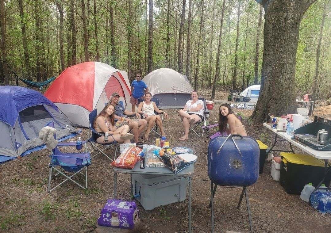 Wooded Campsite #4 by River Island Adventures in Longs