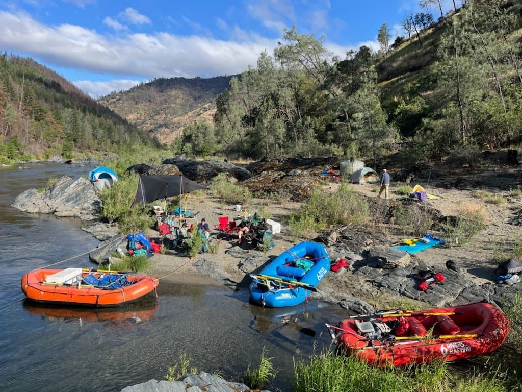 Trinity River Overnight Rafting in Junction City, CA