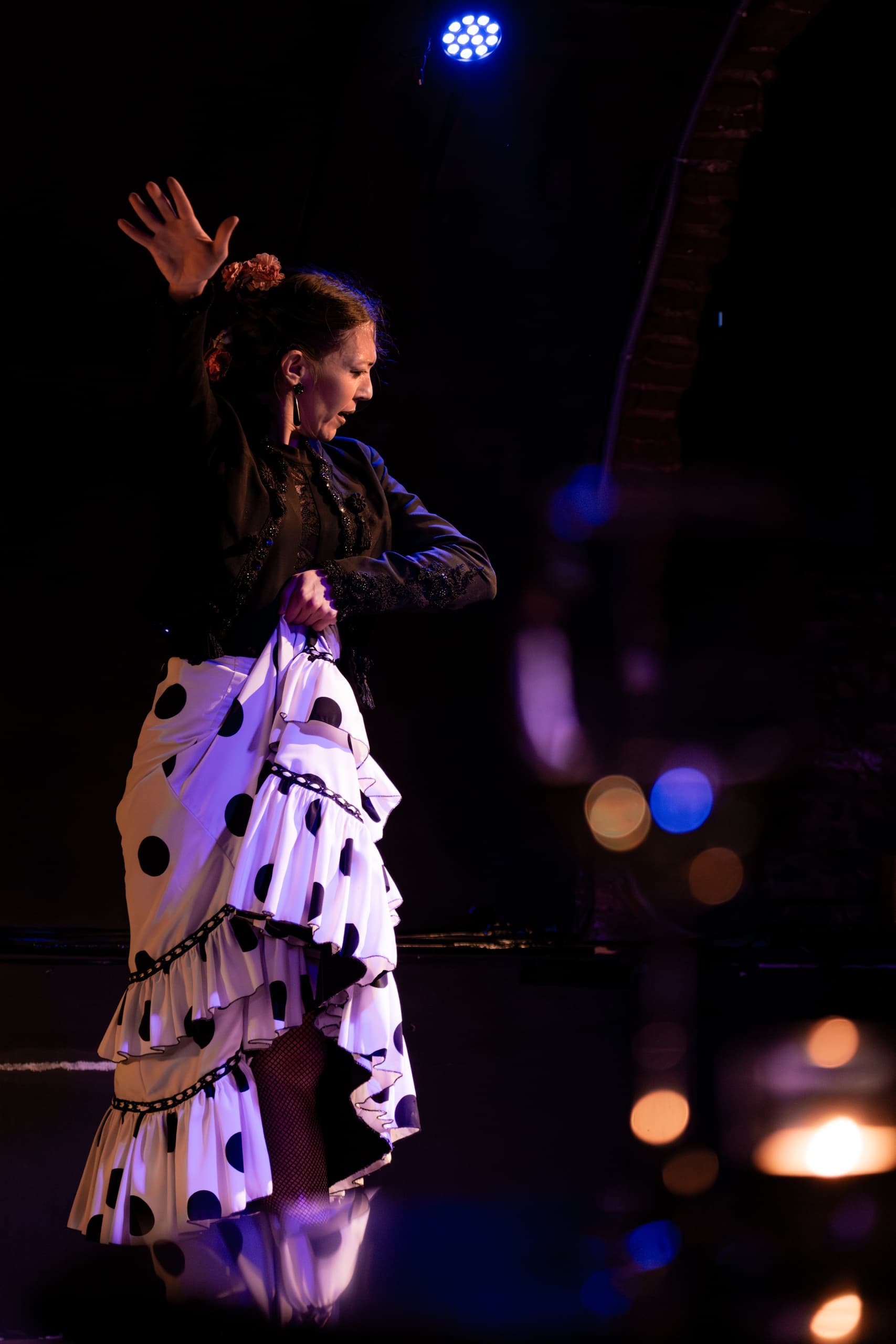 Flamenco and Tapas at La Cueva de Lola: Live Tablao in Madrid Center
