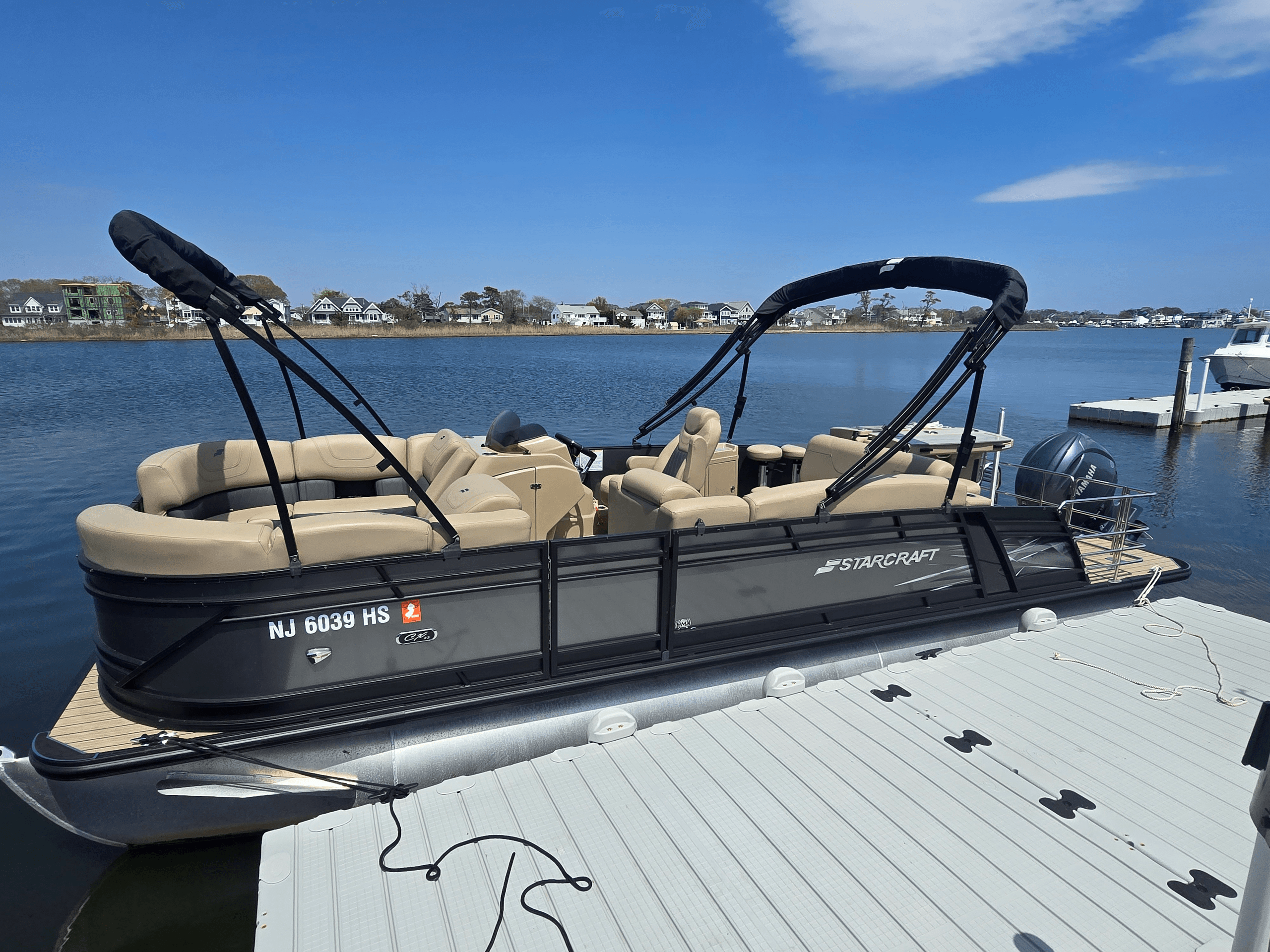 12-Person Starcraft Premium Pontoon Rental in Brick Township