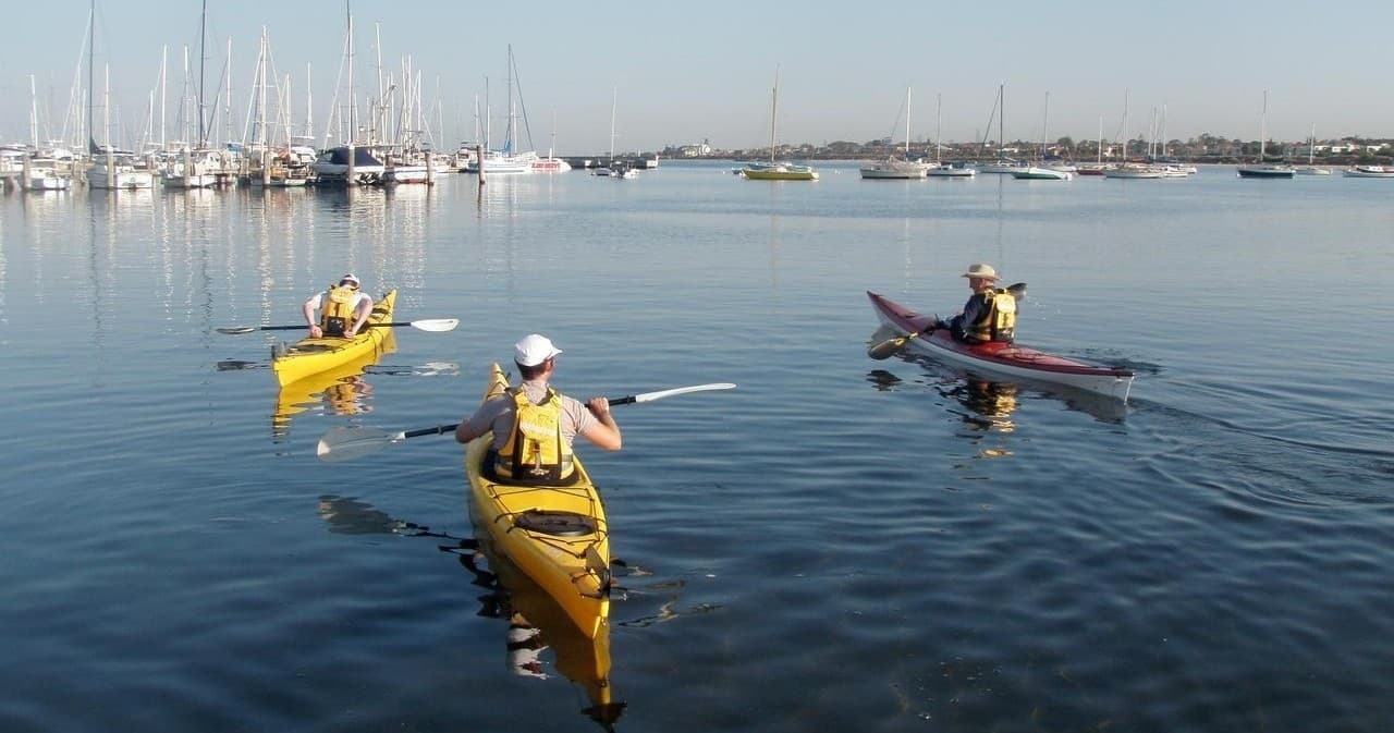 Sea Kayaking Private Tuition in Sandringham with East Coast Kayaking