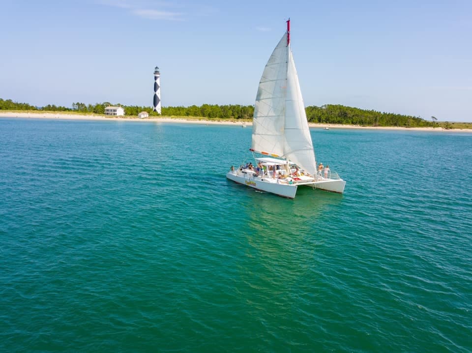 Explore Cape Lookout: Private Boat Charter Cruise from Beaufort, NC