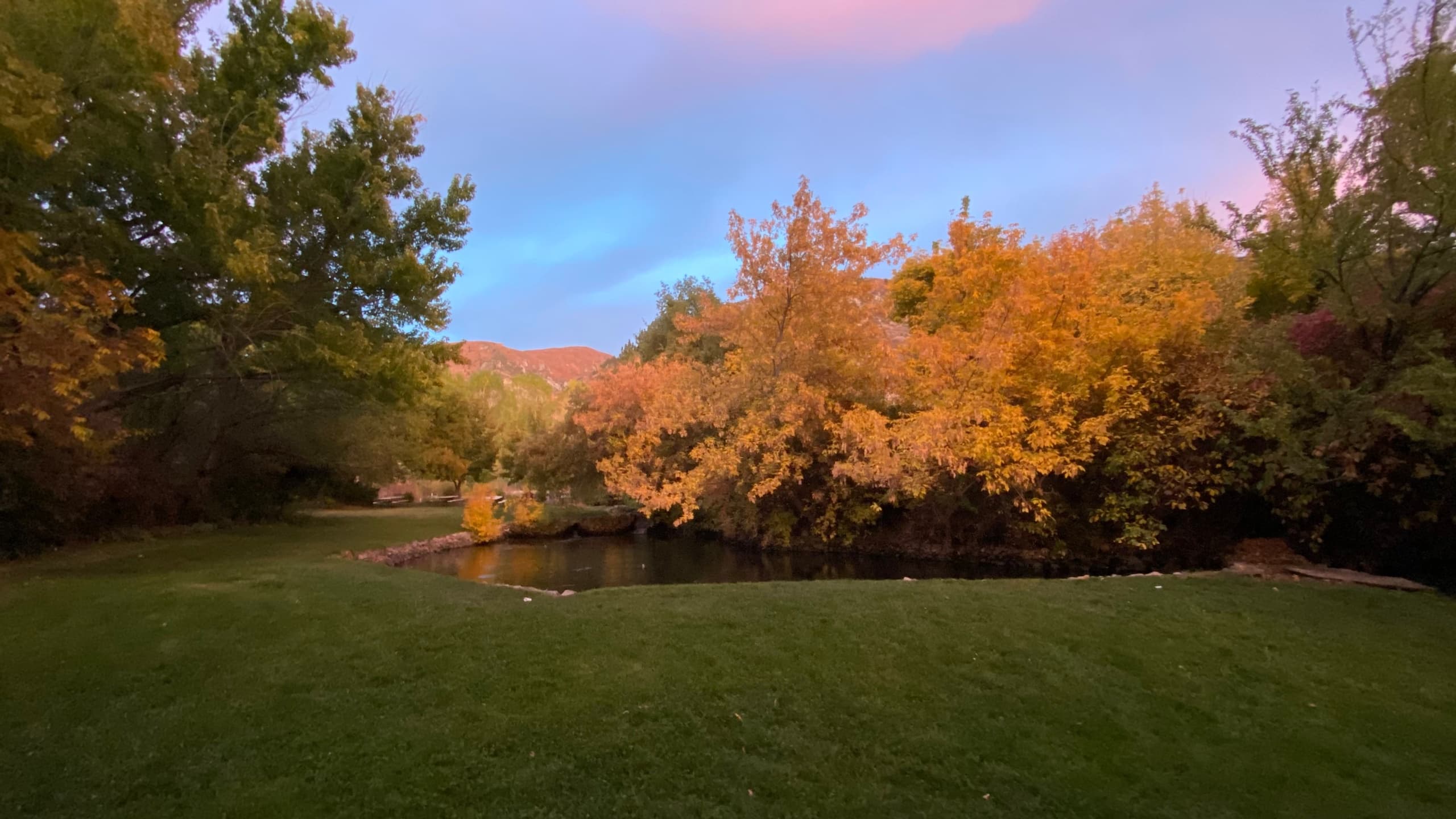Outdoor Gathering at Cold Springs Trout Farm in North Ogden