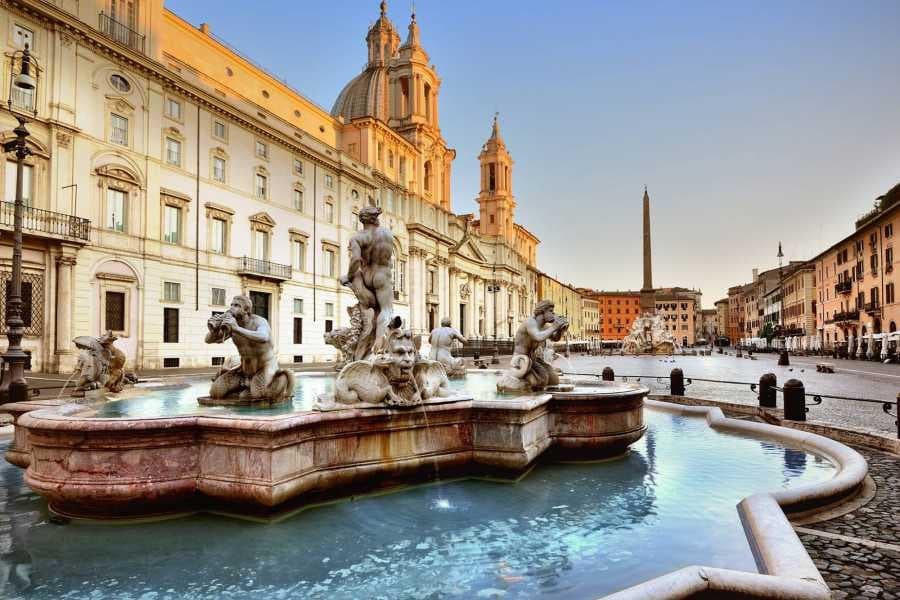 Historical Walking Tour of Rome with Sunset Views