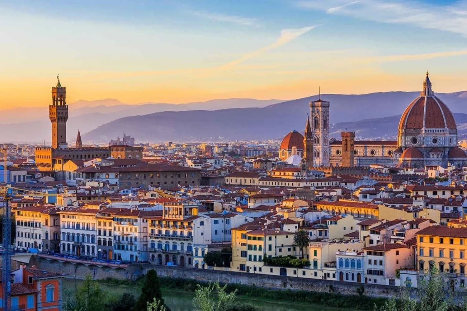 Golden Hour Florence: Sunset Panoramic Tour to Piazzale Michelangelo & Fiesole
