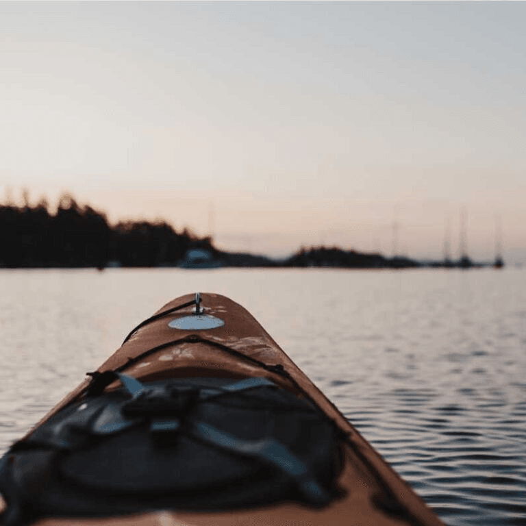Sunset Kayak Tour in Ganges, British Columbia