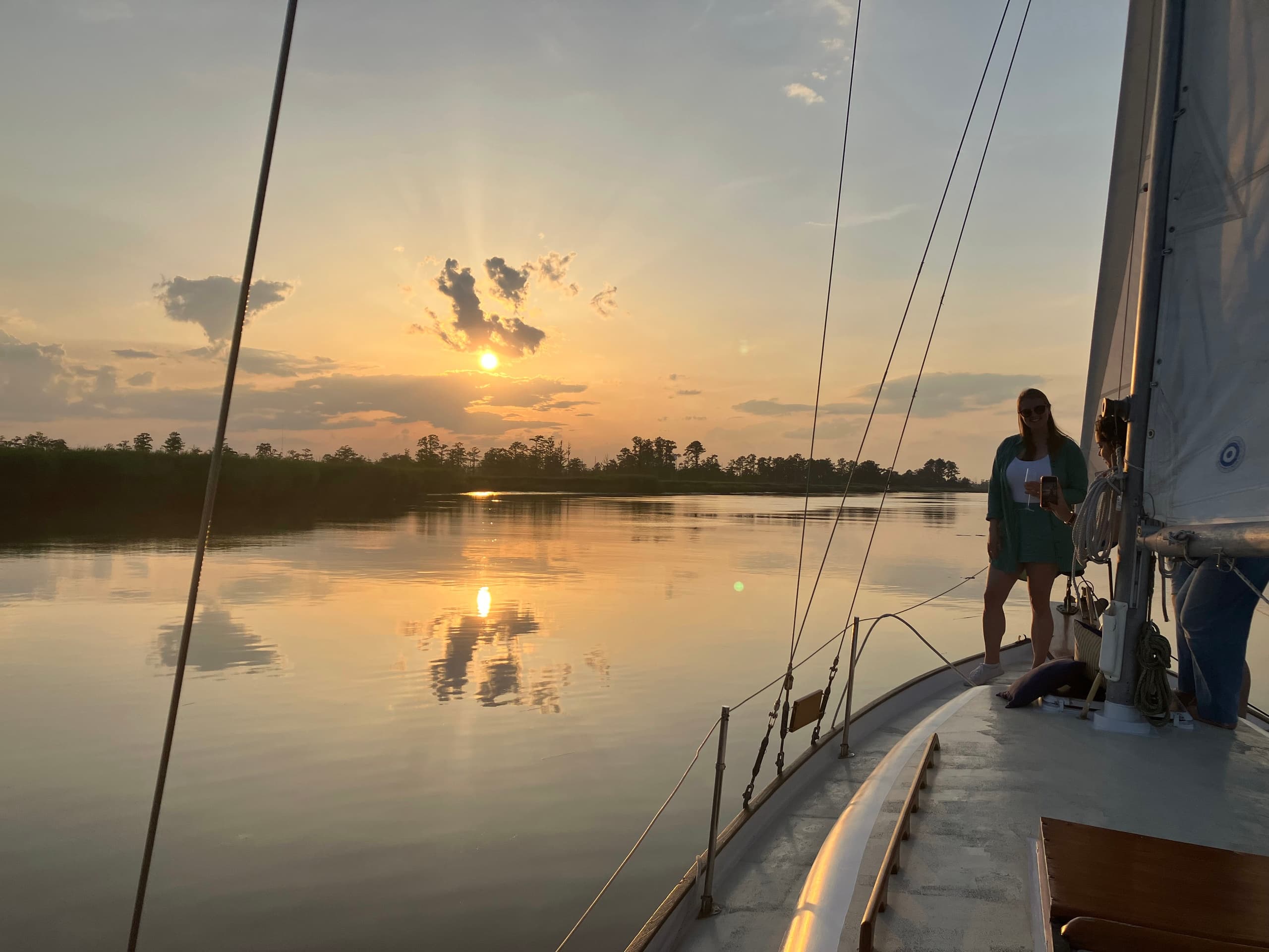 Water Activities & Wilmington Sailing Company: Sunset Cruise