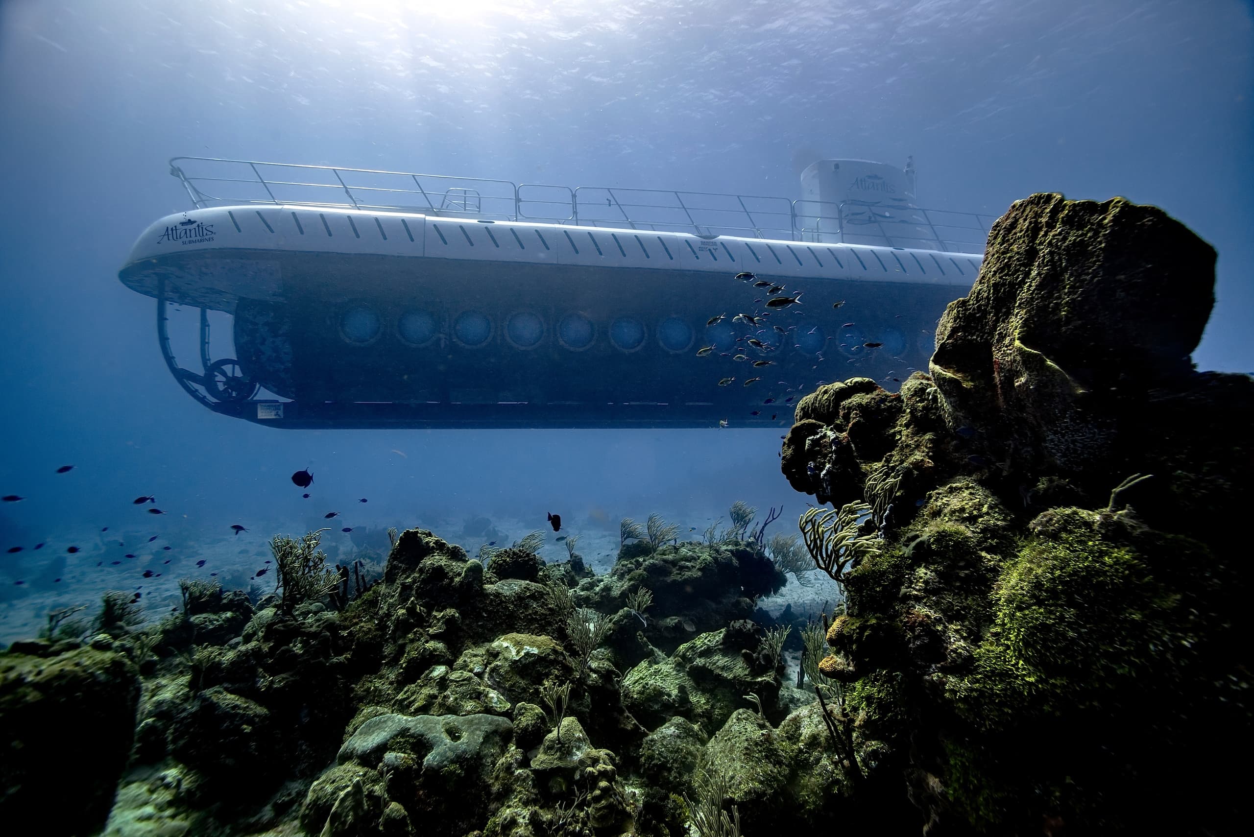 Underwater Submarine Tours in Cozumel's Chankanaab Reef