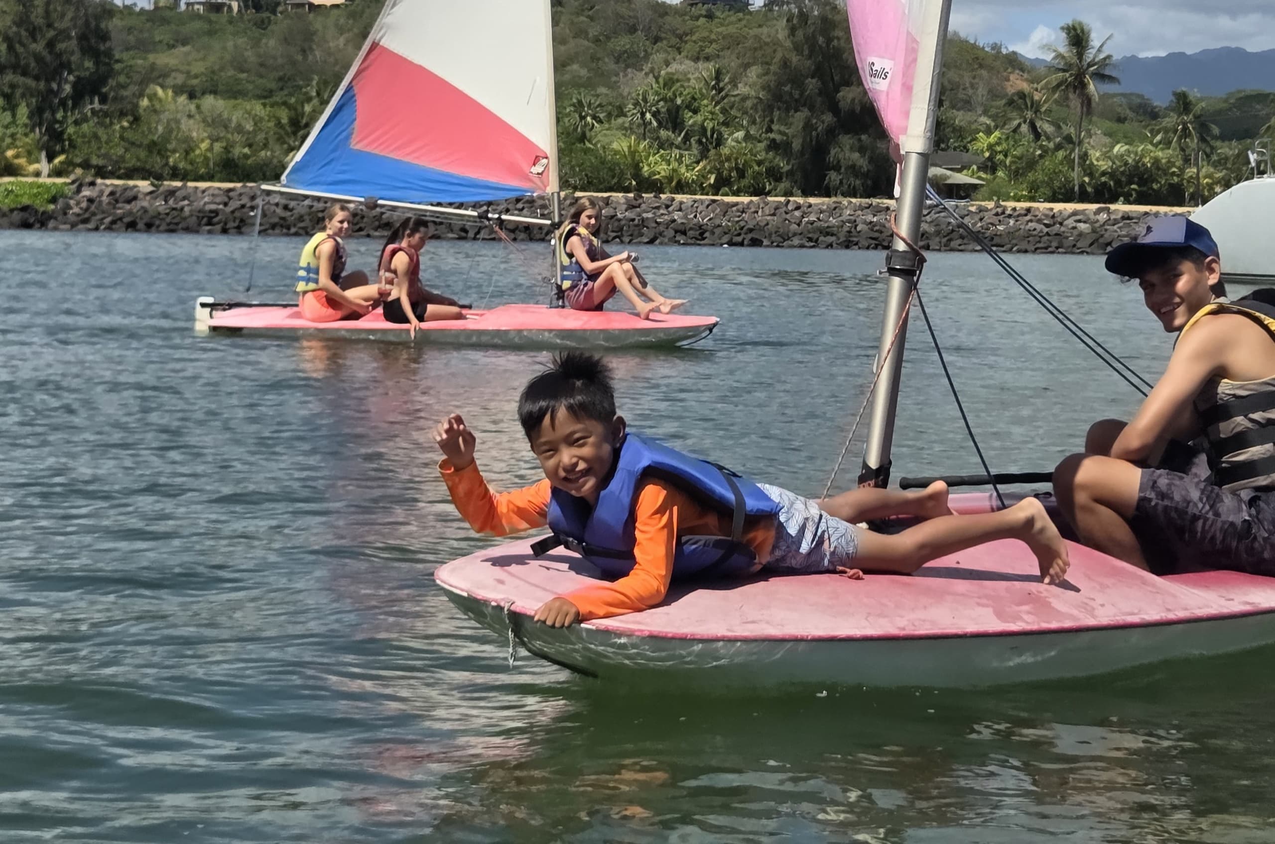 Lihue Winter Break Sailing Camp for Kids — Beginner Lessons & Marine Discovery