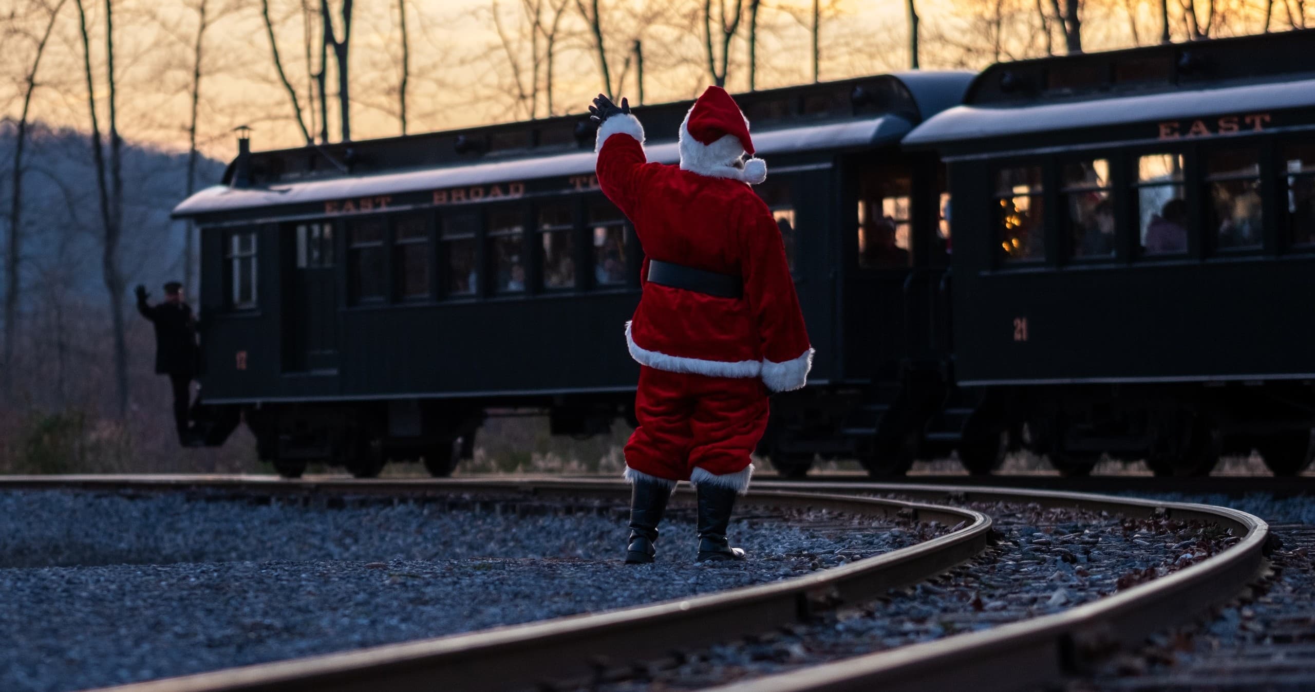 Christmas in Coal Country: Holiday Train Ride in Rockhill, PA