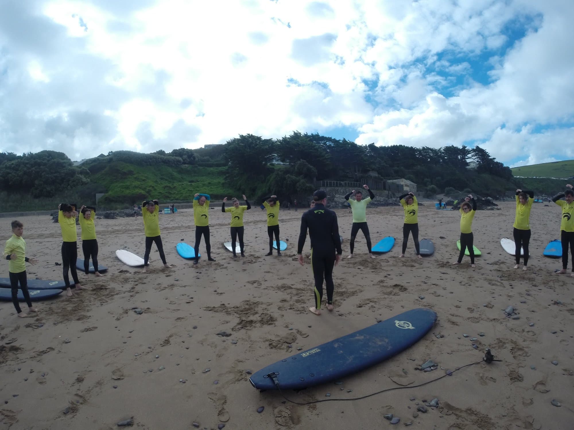 Surfing Adventure at Nick Thorn Surf School in North Devon