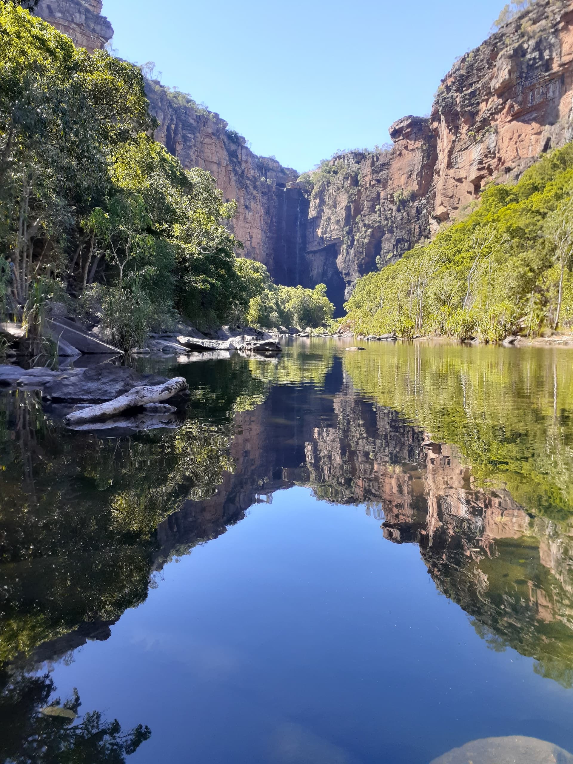 Land Adventures with Never Never Safari Tours at Jim Jim Gorge