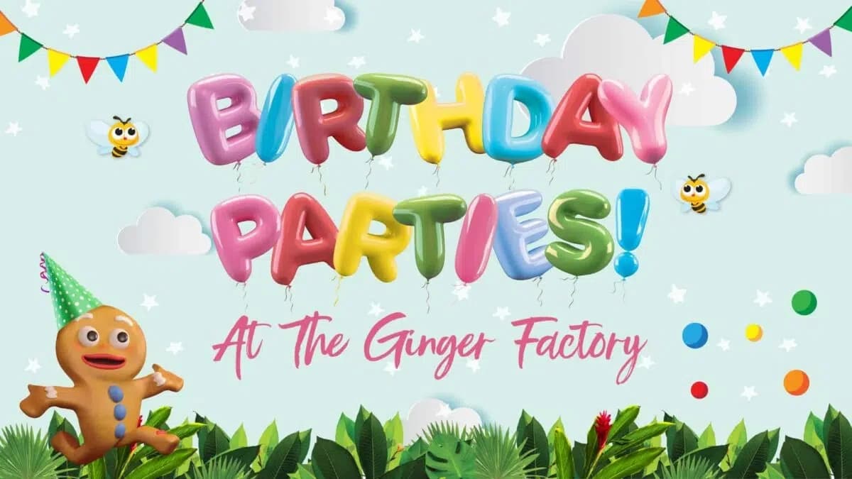 Kids’ Birthday Parties at The Ginger Factory, Yandina