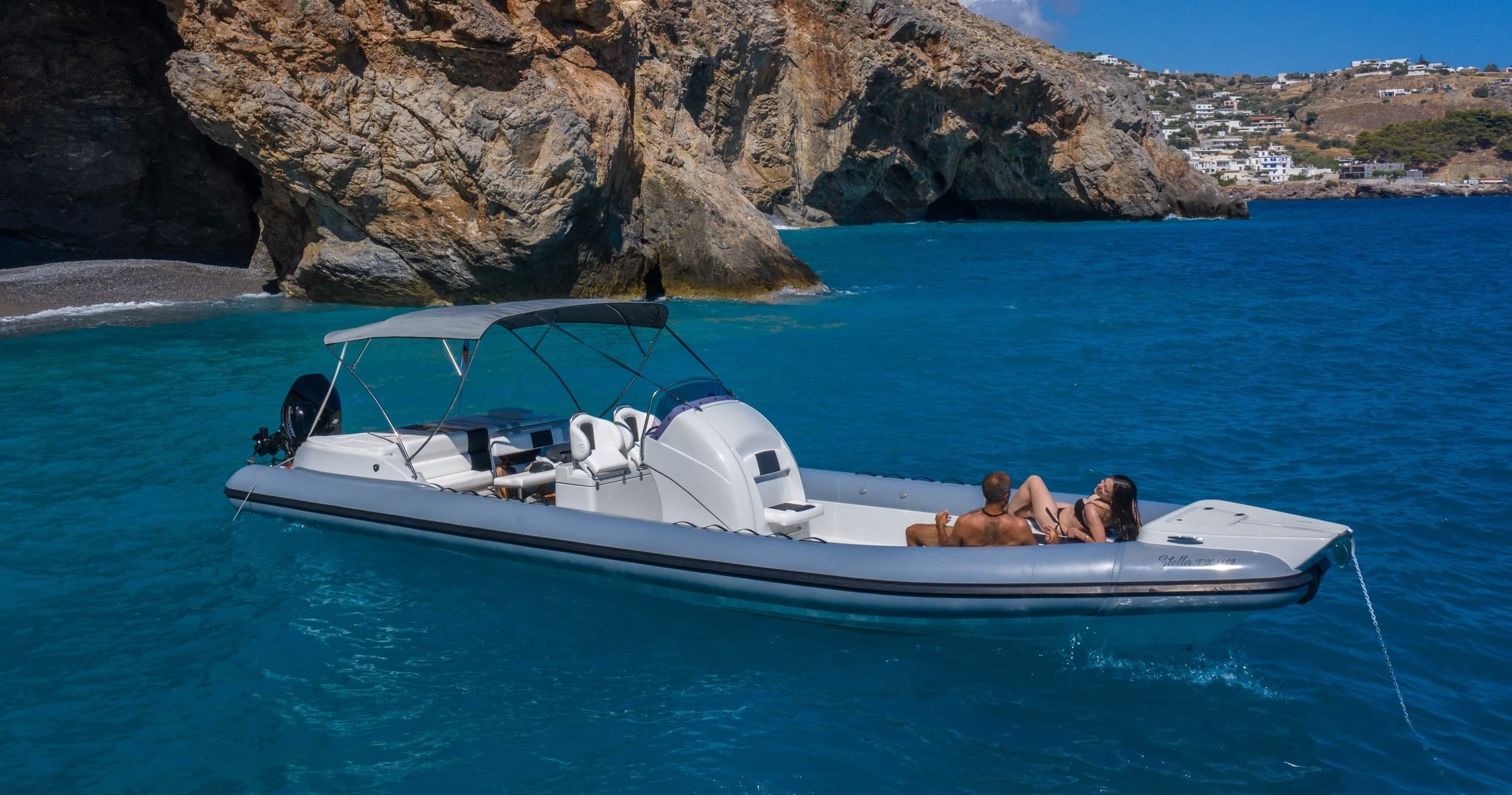 RIB Boat Adventure Sfakia to Gavdos with Notosmare