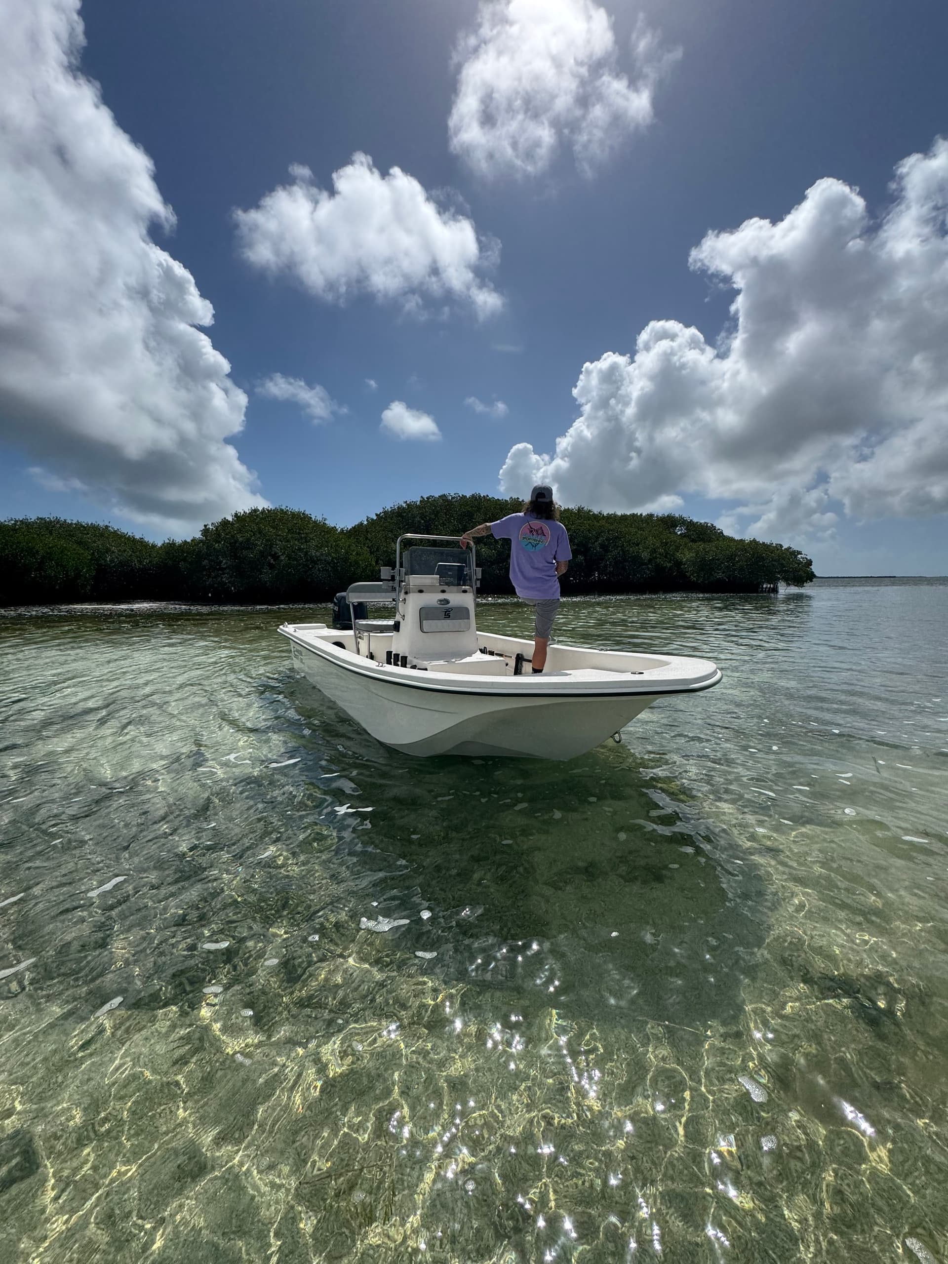 Half-Day Eco Tour on an 18' Carolina Skiff — Big Pine Key Reefs, Bays & Wrecks