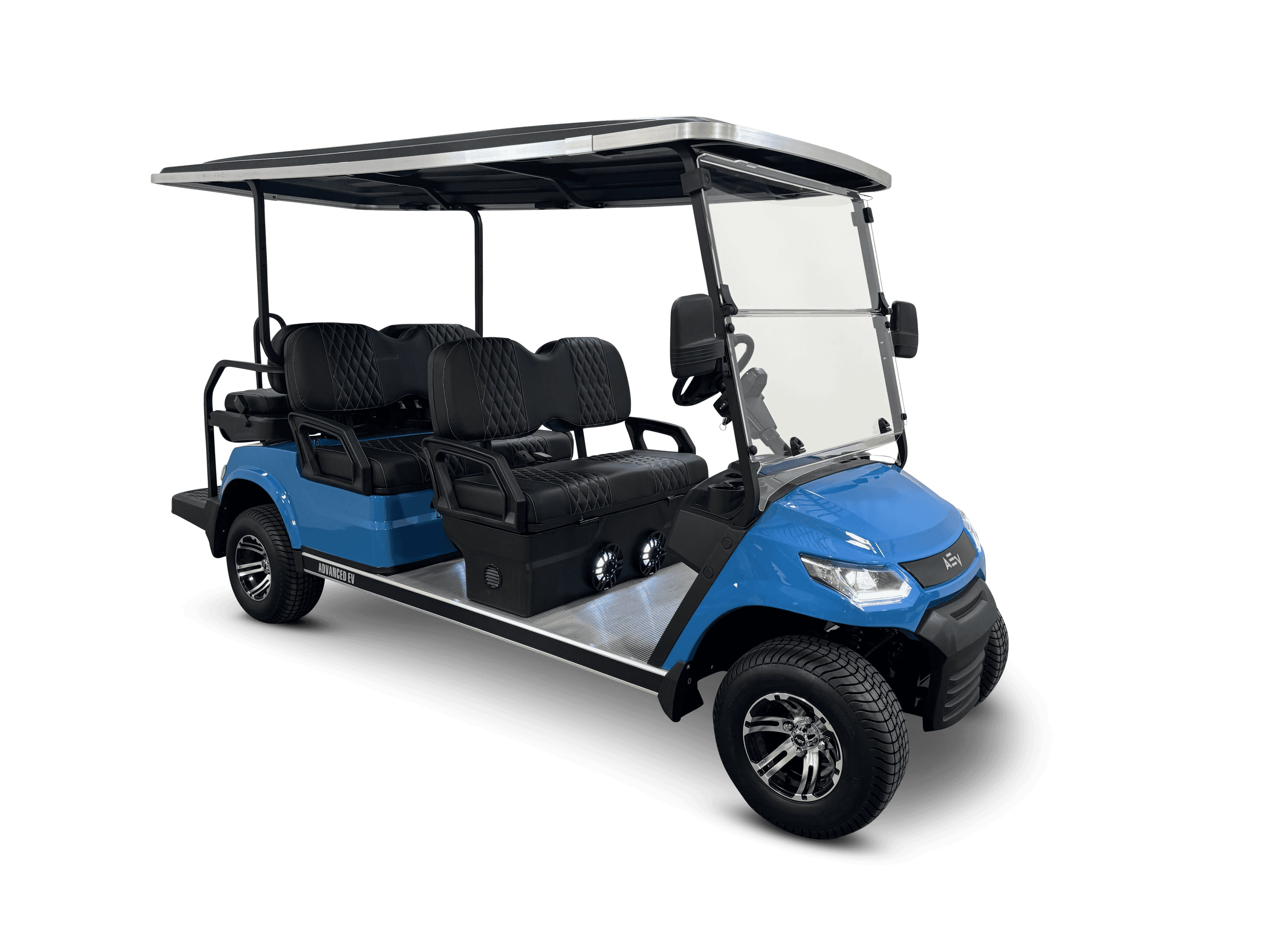 Street Legal Golf Cart Rentals: Premium 6-Passenger Electric Ride